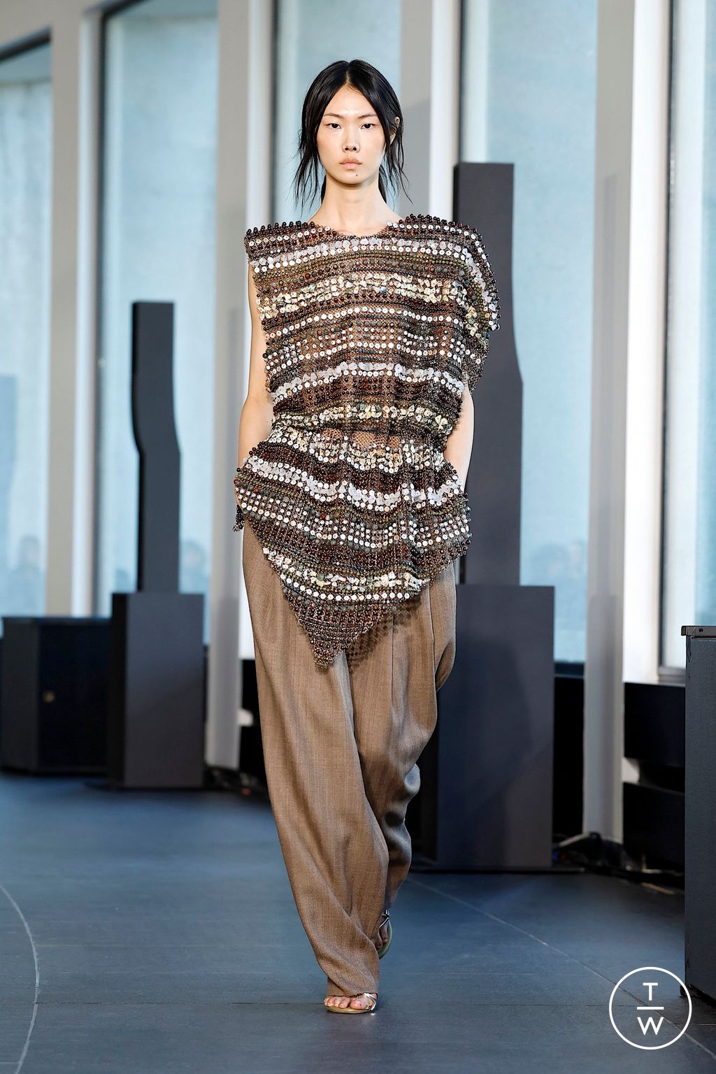 Fashion Week Paris Spring/Summer 2026 look 14 from the Christopher Esber collection womenswear