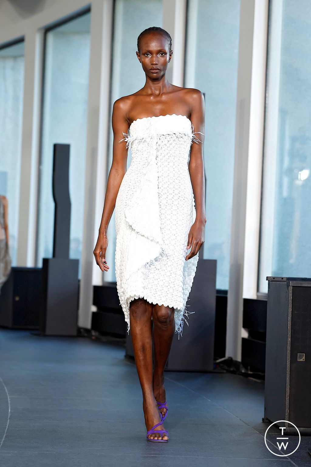Fashion Week Paris Spring/Summer 2026 look 15 from the Christopher Esber collection 女装
