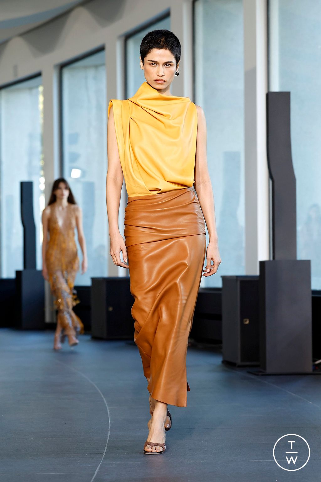 Fashion Week Paris Spring/Summer 2026 look 26 from the Christopher Esber collection womenswear