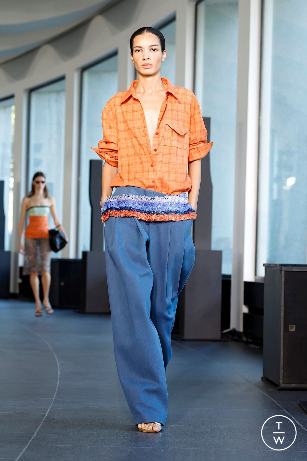 Fashion Week Paris Spring/Summer 2026 look 31 from the Christopher Esber collection womenswear