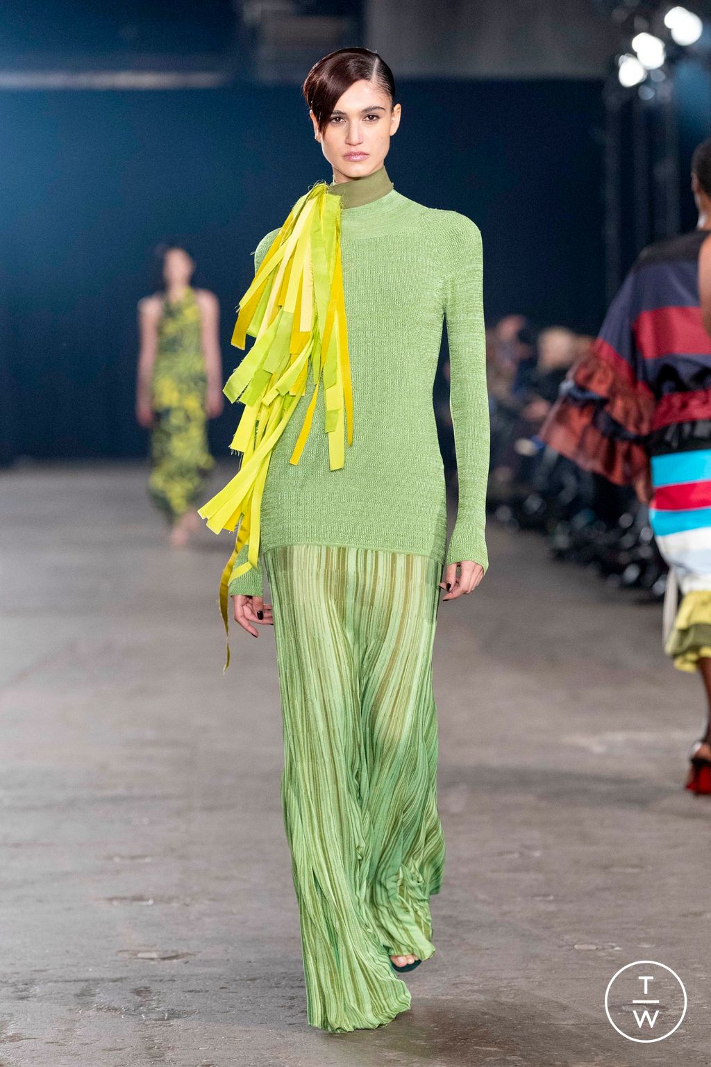 Fashion Week New York Fall/Winter 2025 look 22 from the Christopher John Rogers collection womenswear