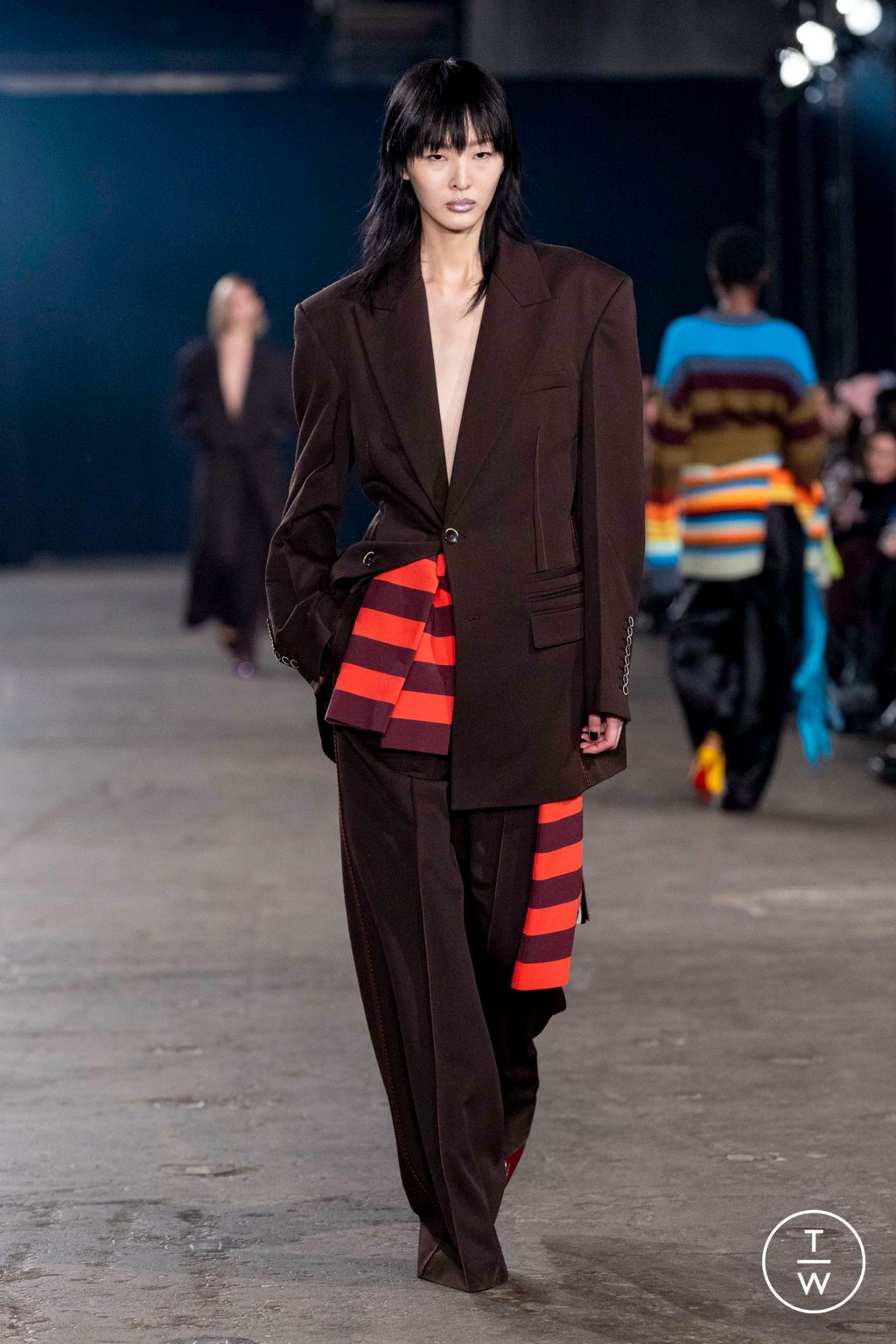 Fashion Week New York Fall/Winter 2025 look 37 from the Christopher John Rogers collection womenswear