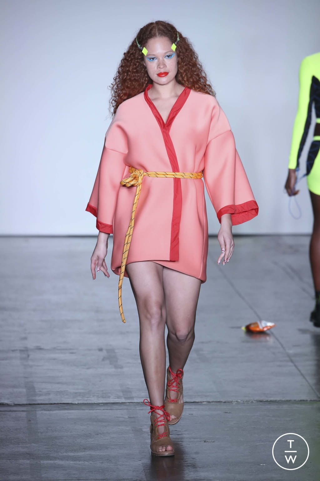 Fashion Week New York Fall/Winter 2018 look 15 de la collection Chromat womenswear