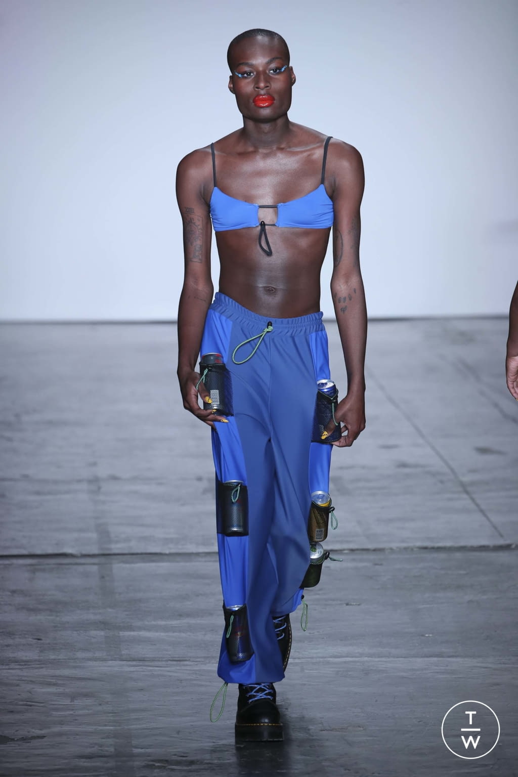 Fashion Week New York Fall/Winter 2018 look 31 from the Chromat collection womenswear