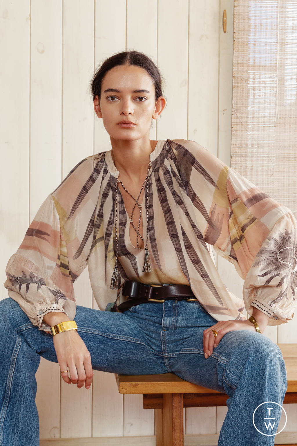 Fashion Week New York Pre-Fall 2020 look 28 from the Chufy collection 女装