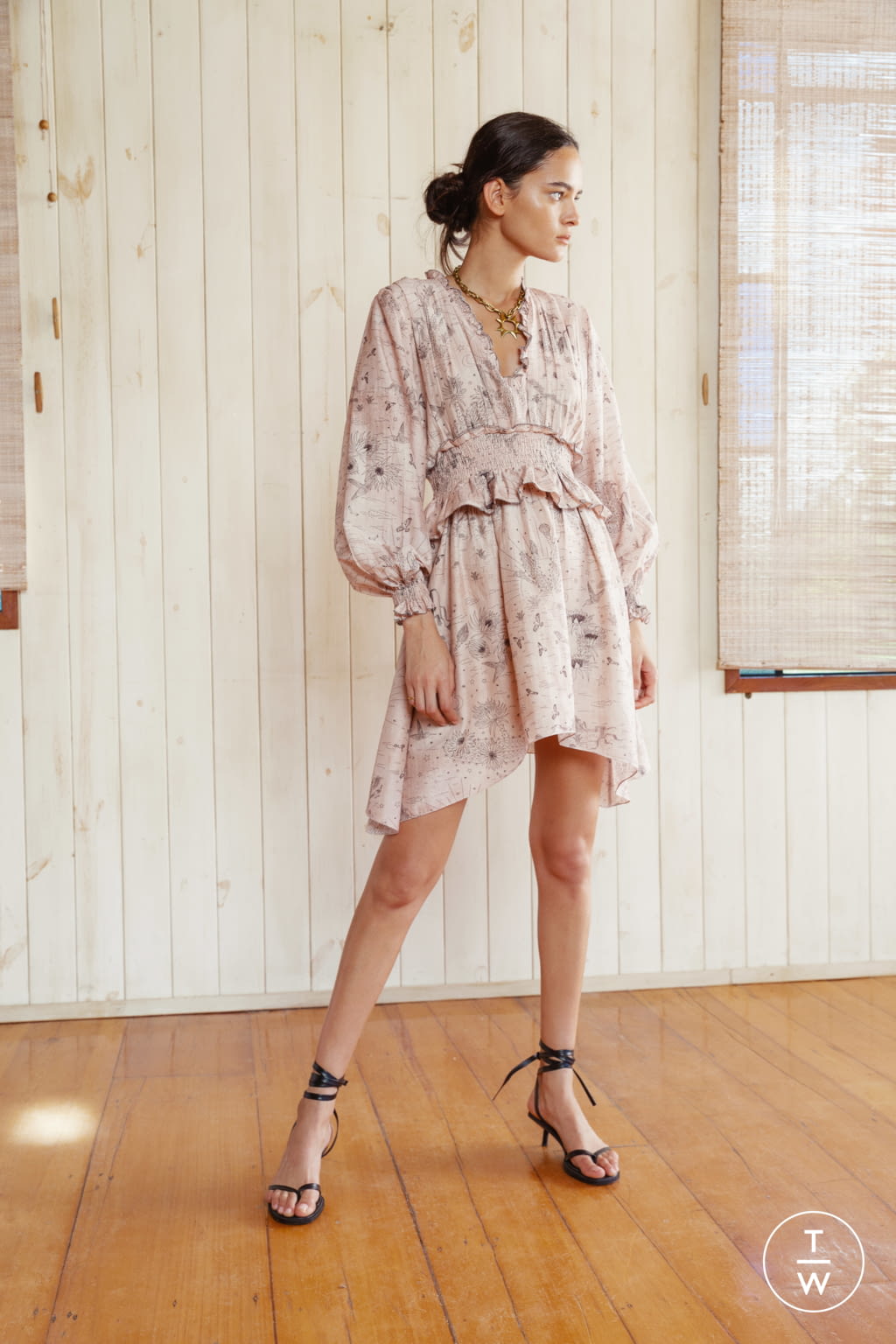 Fashion Week New York Pre-Fall 2020 look 29 from the Chufy collection womenswear