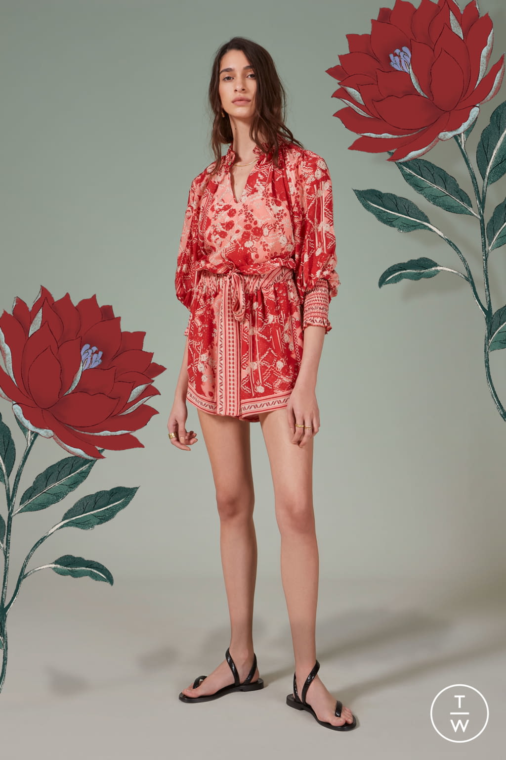 Fashion Week New York Spring/Summer 2020 look 22 from the Chufy collection womenswear