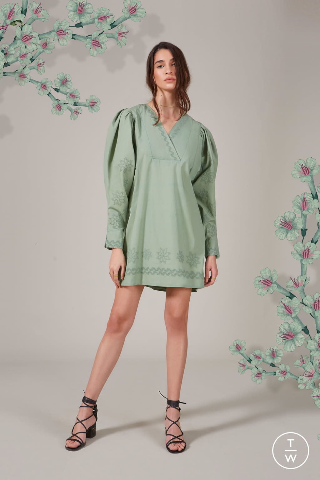 Fashion Week New York Spring/Summer 2020 look 24 from the Chufy collection womenswear