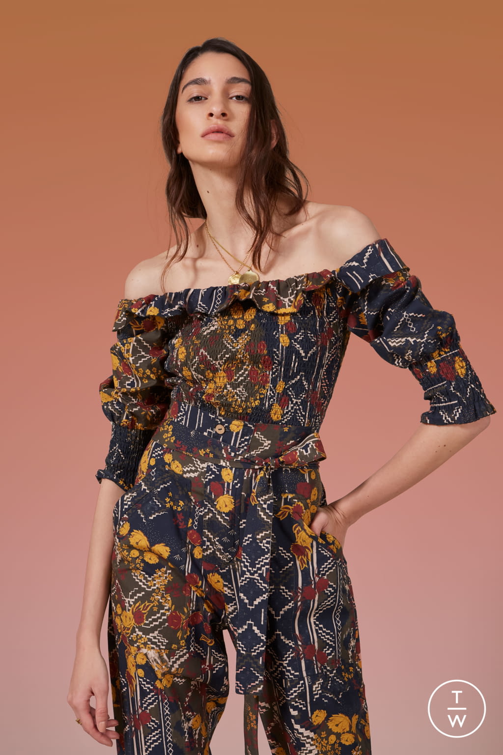 Fashion Week New York Spring/Summer 2020 look 4 de la collection Chufy womenswear