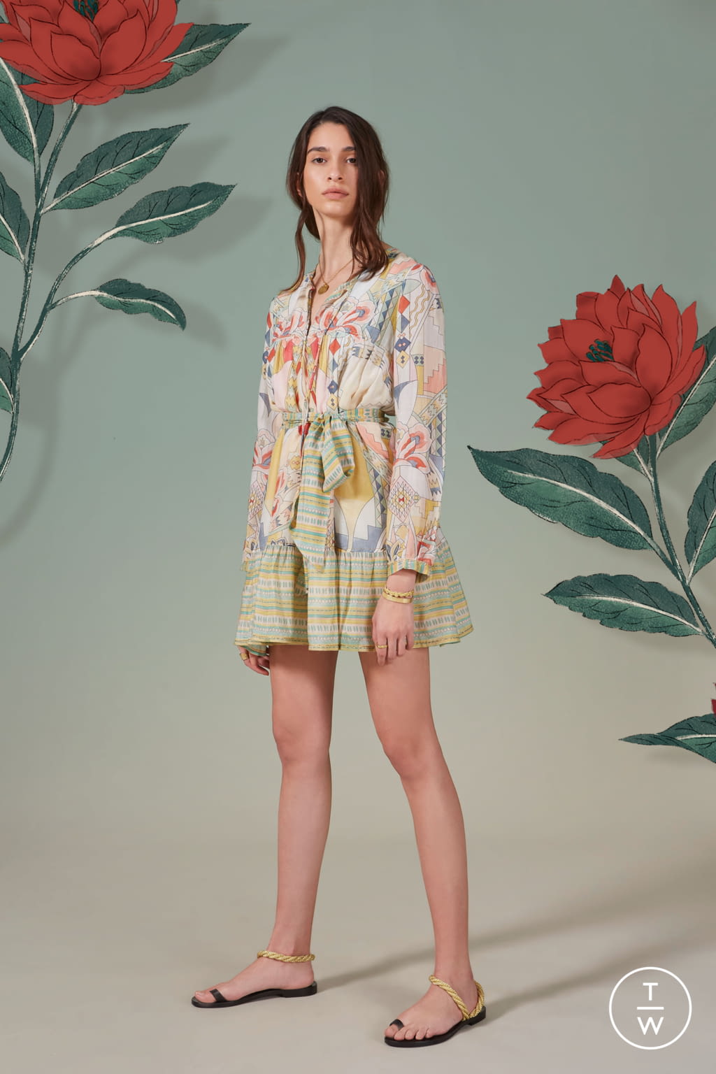 Fashion Week New York Spring/Summer 2020 look 45 from the Chufy collection womenswear