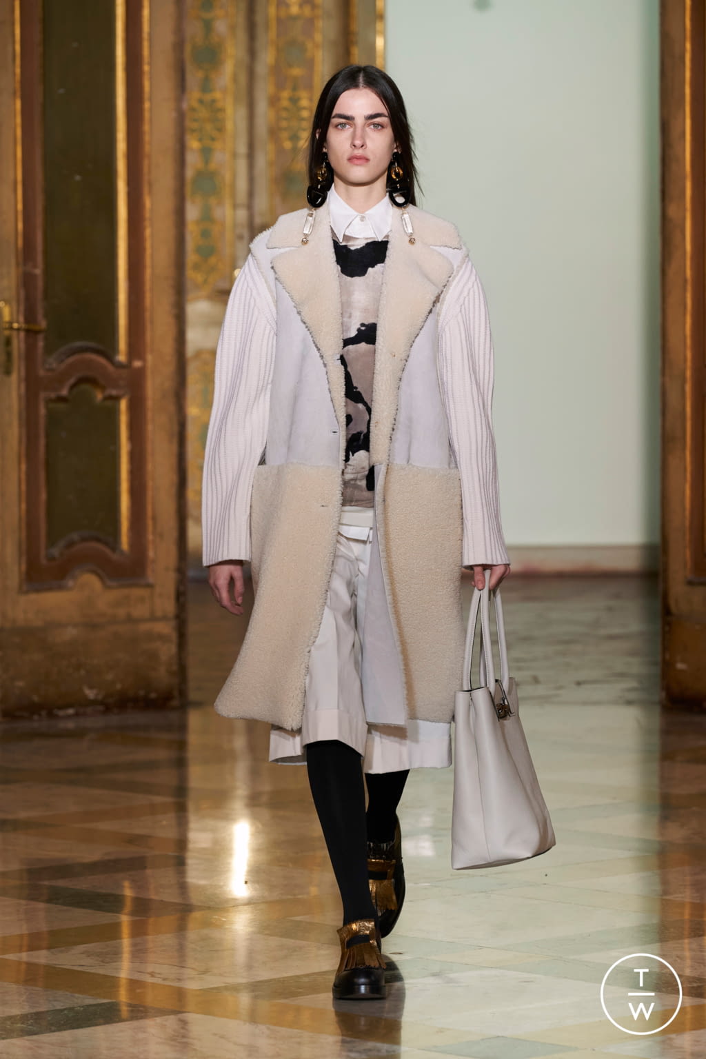 Fashion Week Milan Fall/Winter 2021 look 6 from the Cividini collection 女装
