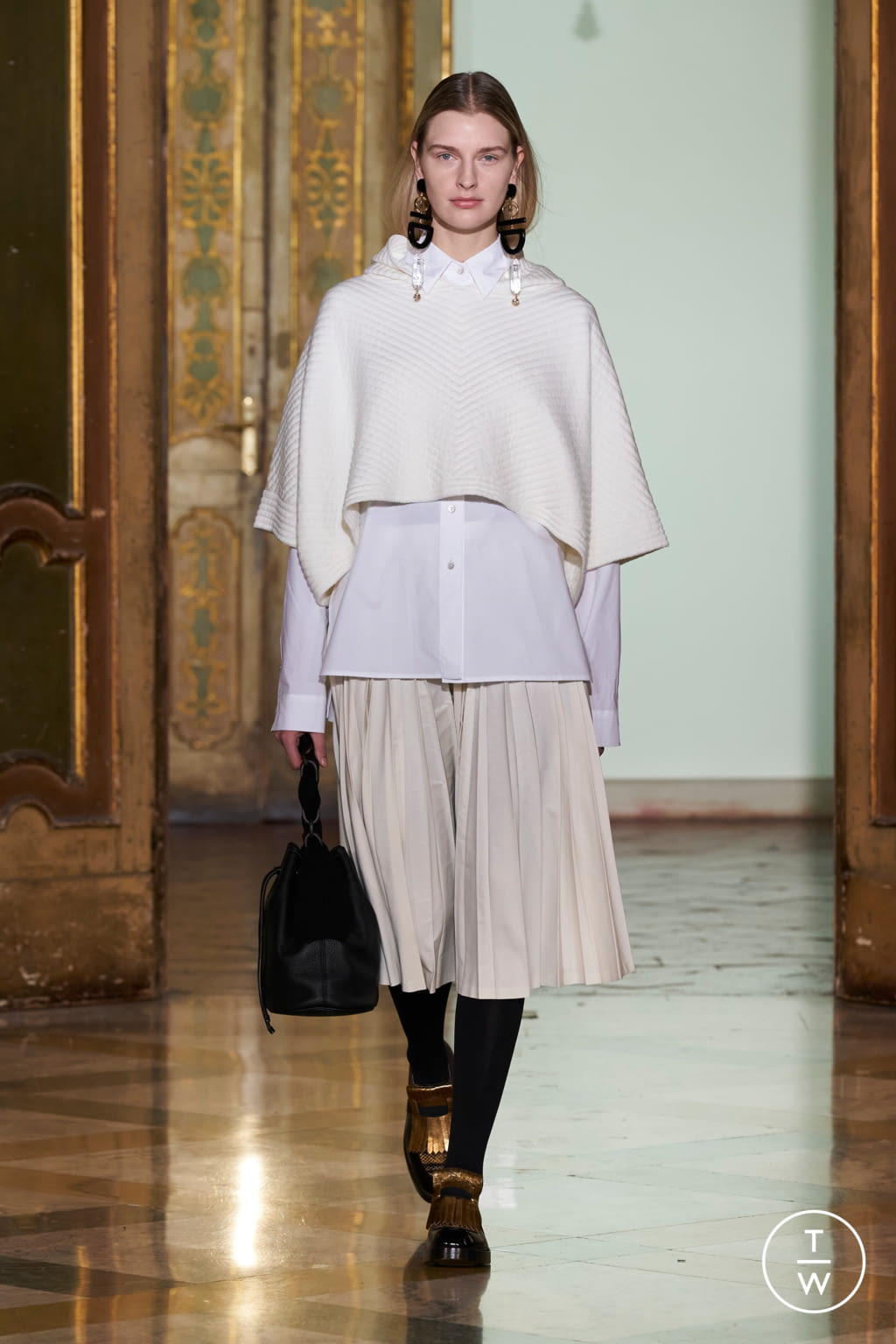 Fashion Week Milan Fall/Winter 2021 look 7 from the Cividini collection 女装