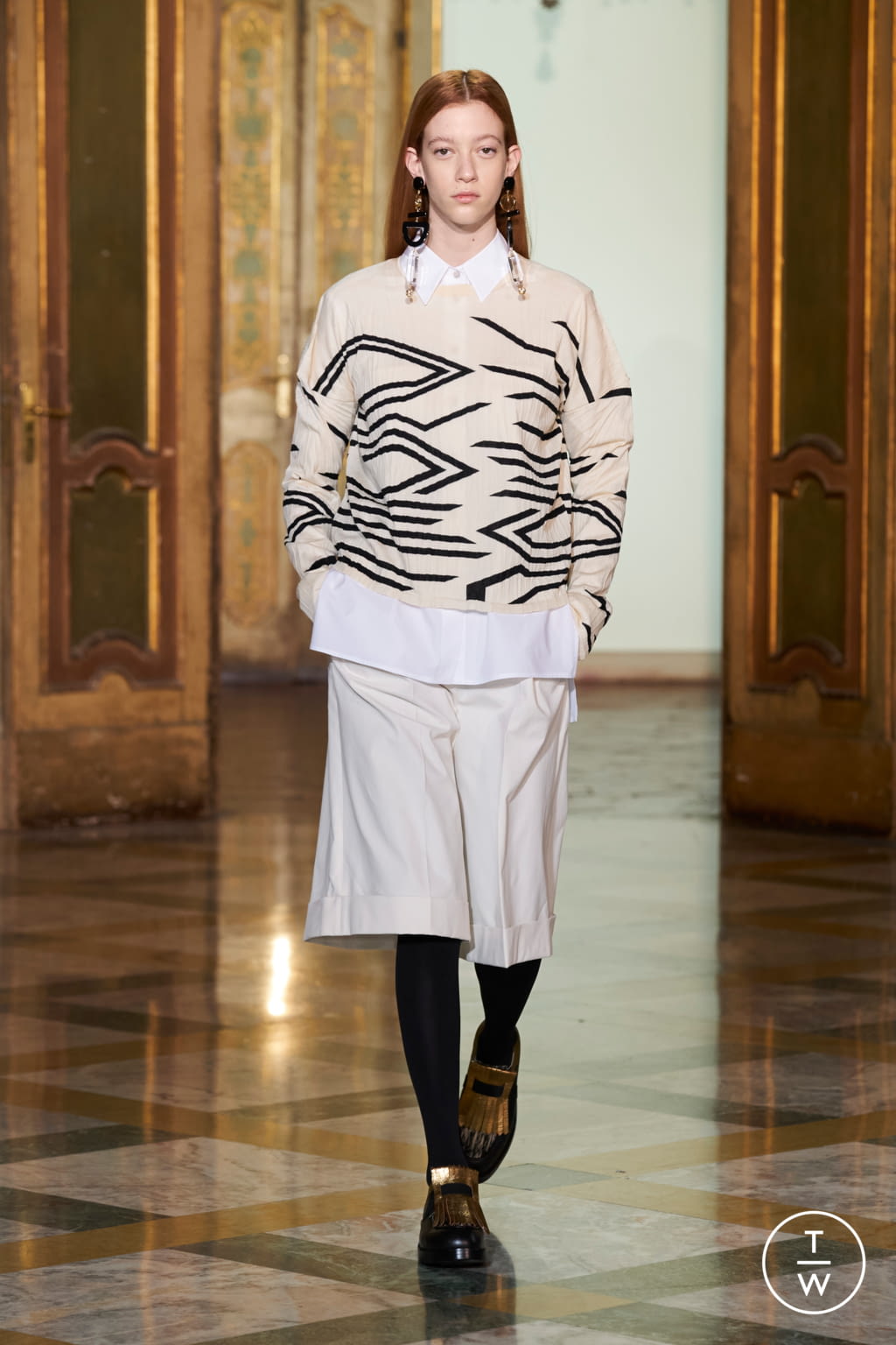 Fashion Week Milan Fall/Winter 2021 look 8 from the Cividini collection womenswear