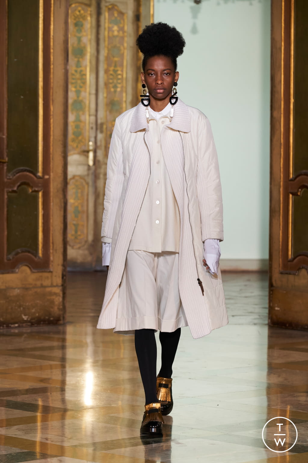 Fashion Week Milan Fall/Winter 2021 look 9 from the Cividini collection 女装