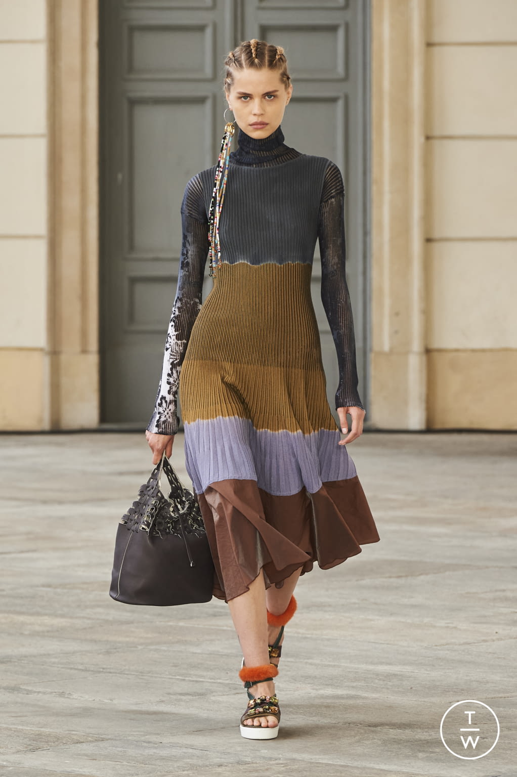 Fashion Week Milan Spring/Summer 2022 look 7 from the Cividini collection womenswear