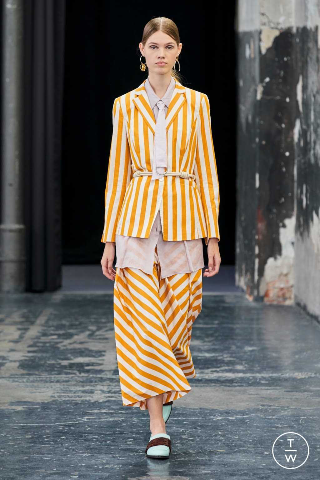 Fashion Week Milan Spring/Summer 2021 look 18 from the Cividini collection womenswear