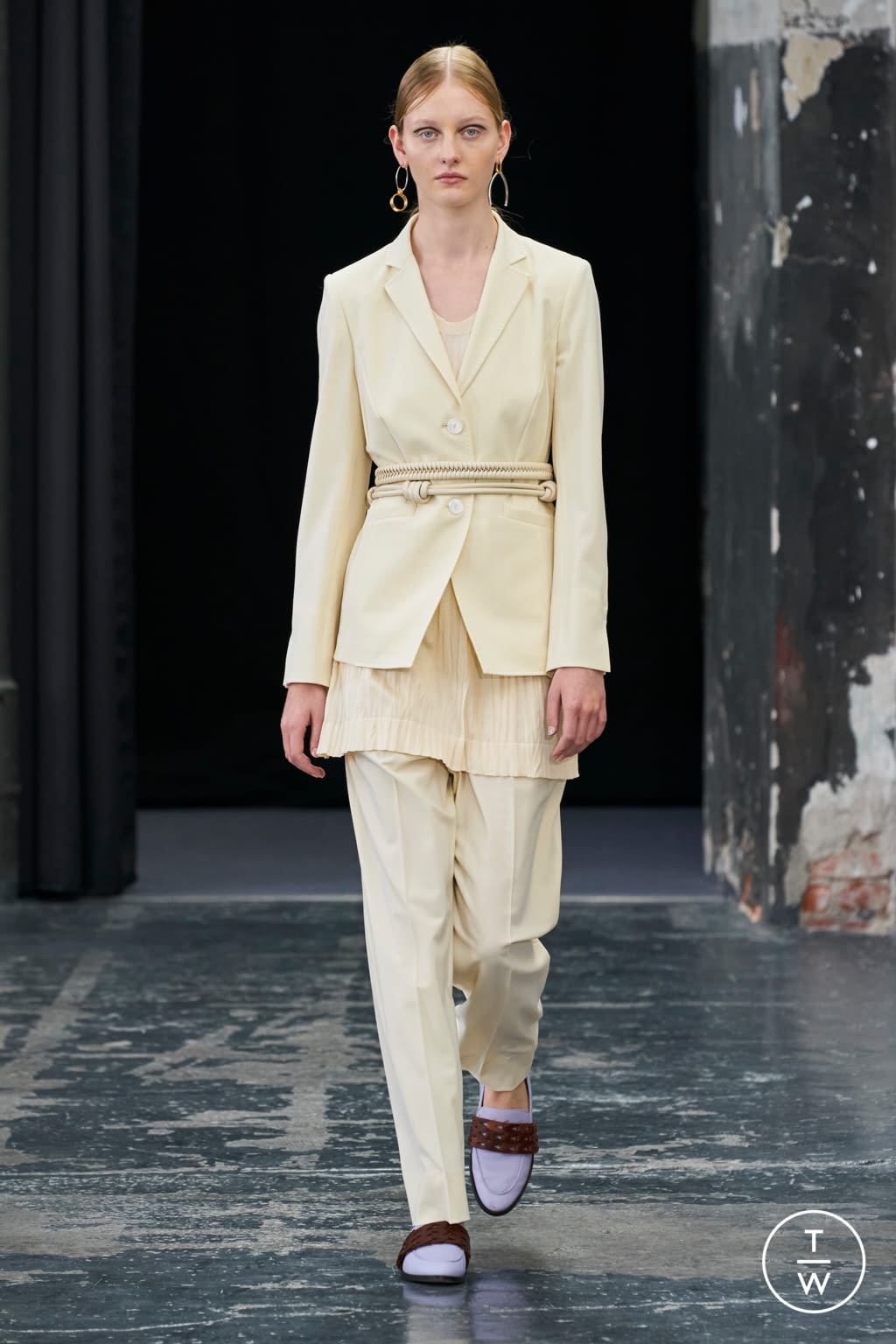 Fashion Week Milan Spring/Summer 2021 look 2 from the Cividini collection womenswear
