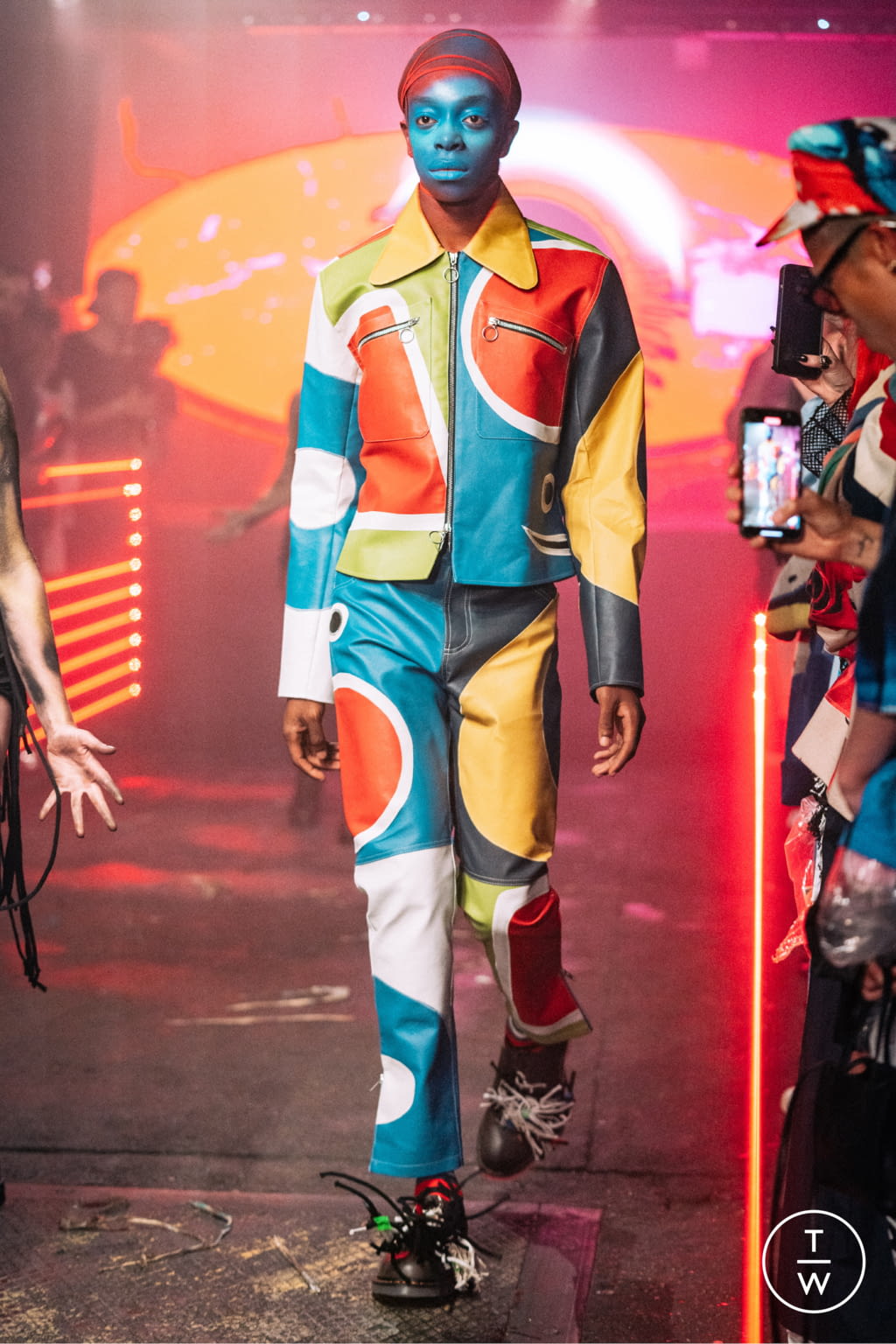 Fashion Week London Spring/Summer 2022 look 26 from the Charles Jeffrey LOVERBOY collection 女装