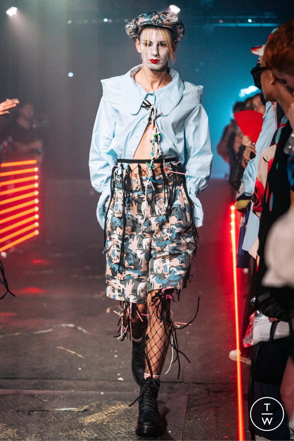 Fashion Week London Spring/Summer 2022 look 34 from the Charles Jeffrey LOVERBOY collection 女装