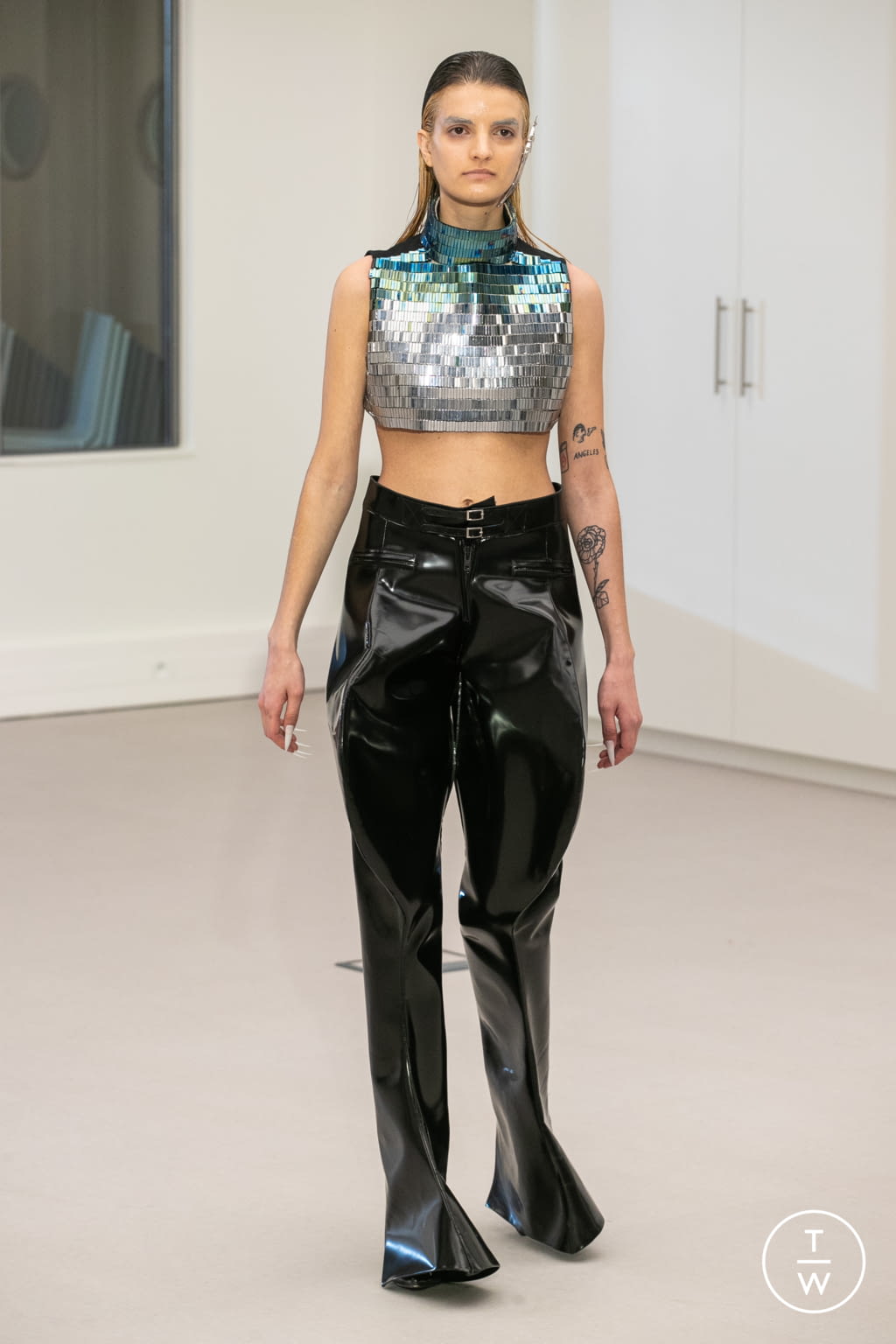 Fashion Week Paris Fall/Winter 2021 look 37 from the IFM PARIS collection womenswear