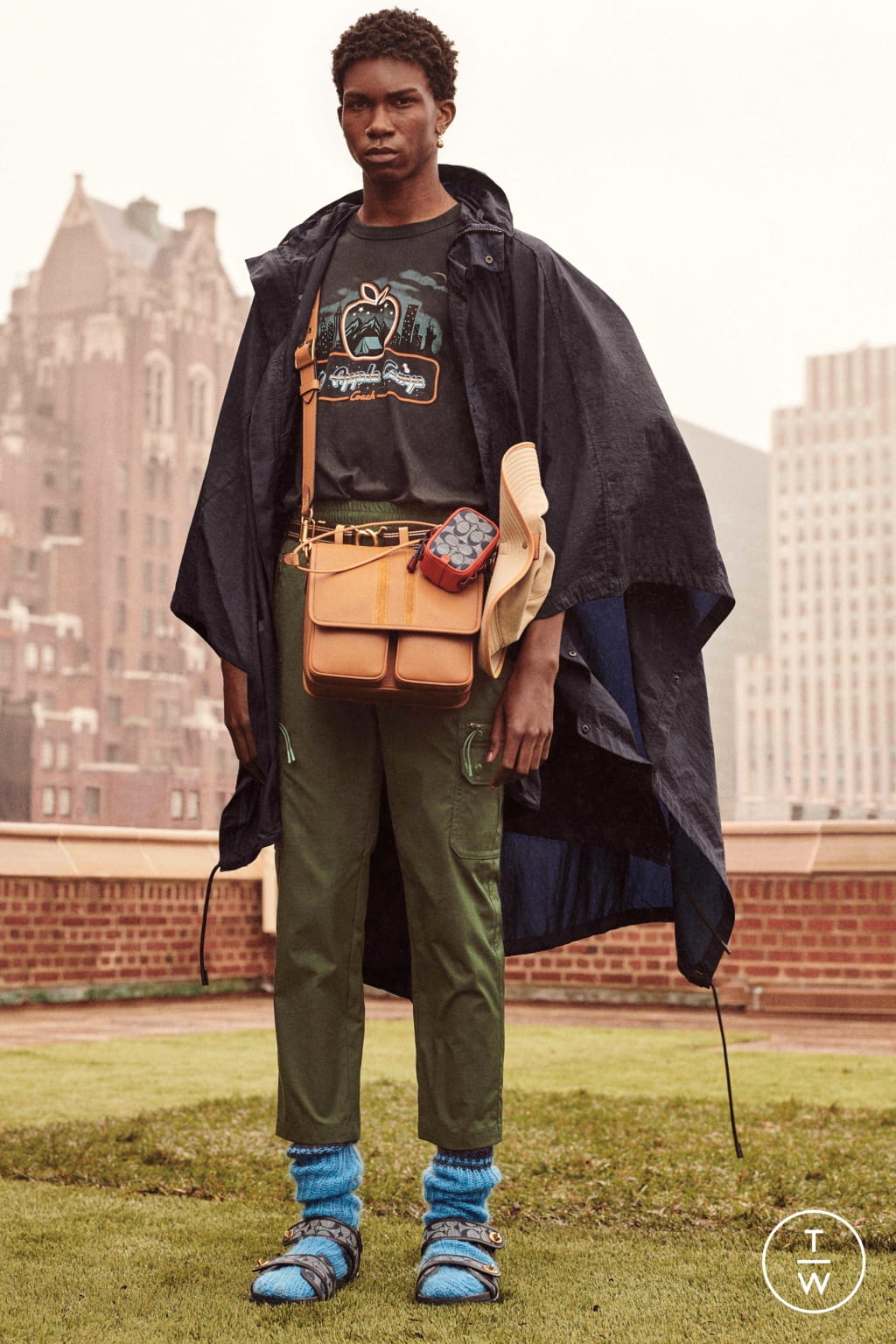 Fashion Week New York Pre-Fall 2020 look 3 from the Coach collection 女装