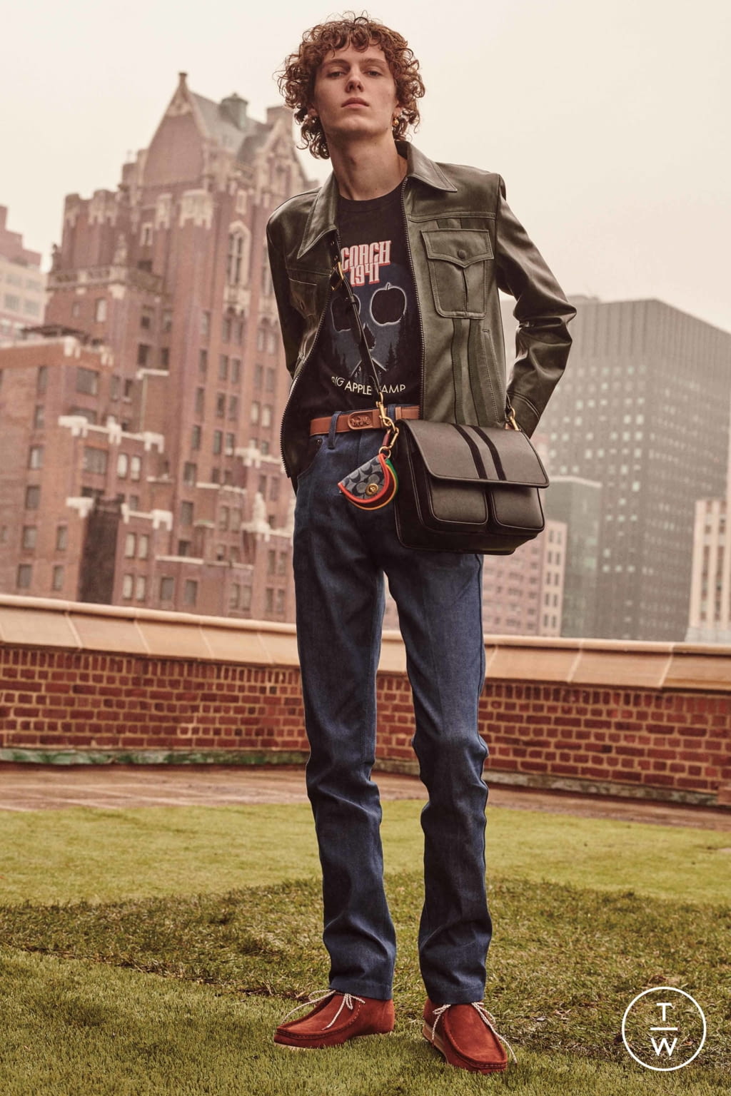 Fashion Week New York Pre-Fall 2020 look 9 from the Coach collection 女装