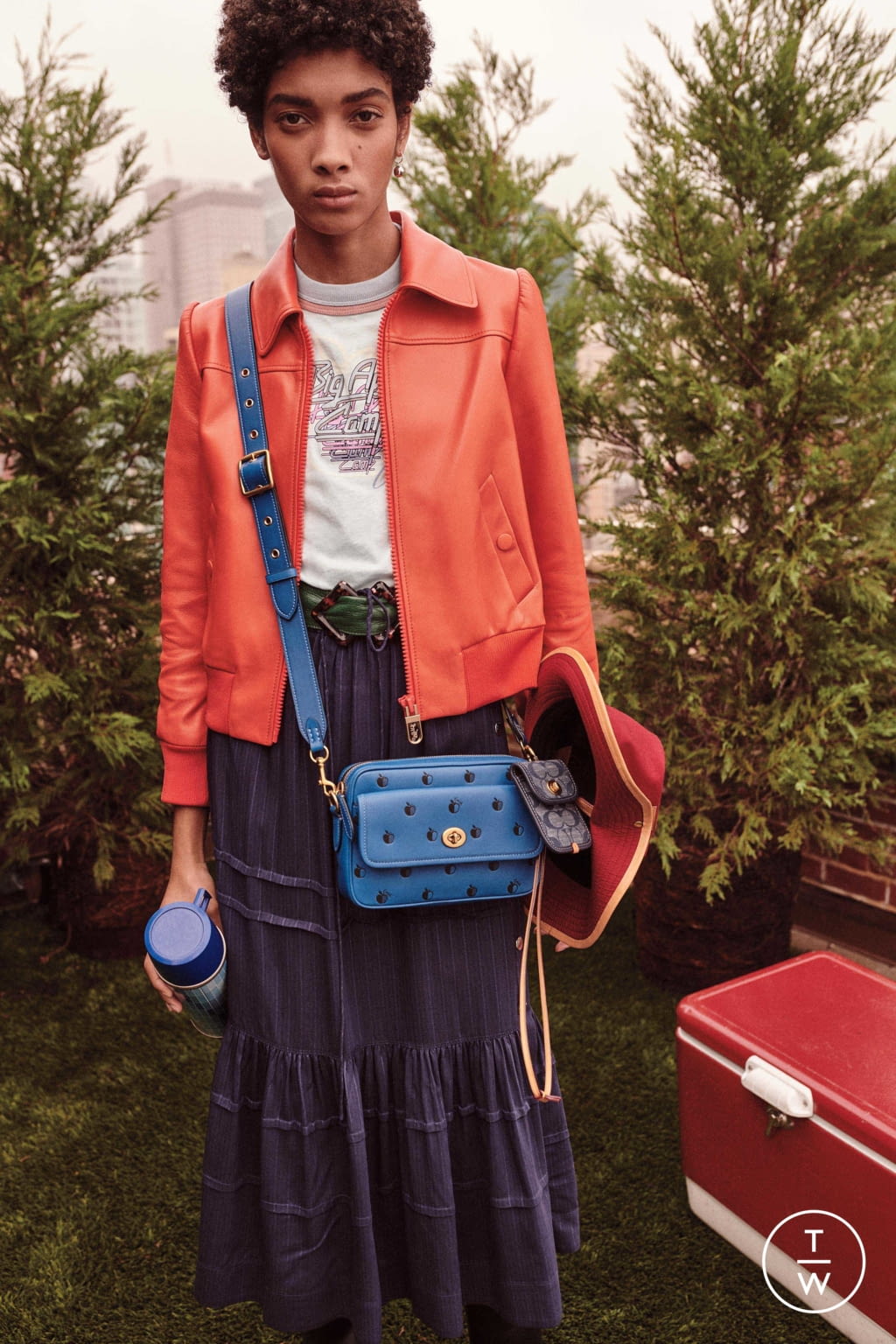 Fashion Week New York Pre-Fall 2020 look 18 from the Coach collection 女装