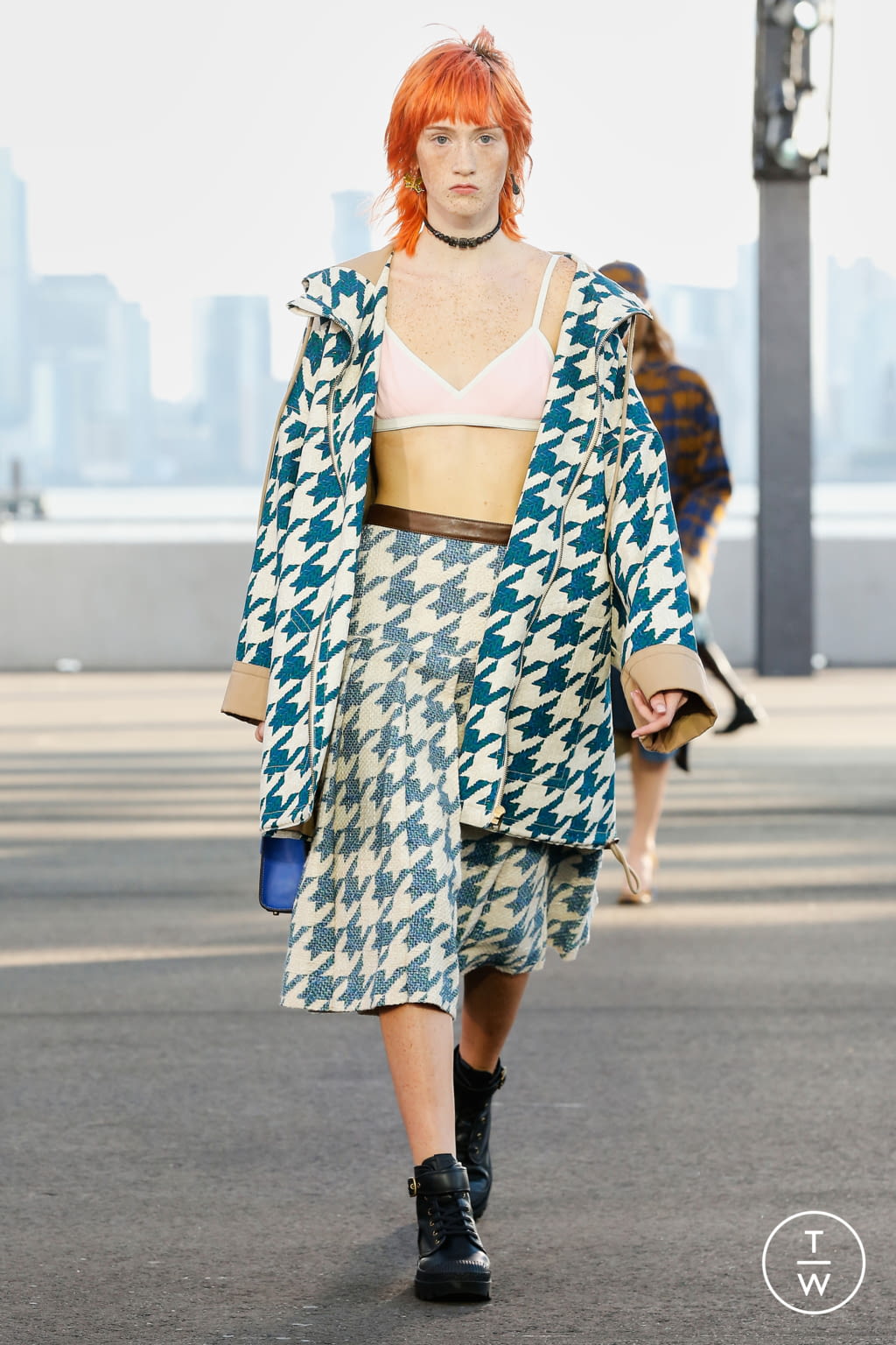 Fashion Week New York Spring/Summer 2022 look 5 from the Coach 1941 collection womenswear