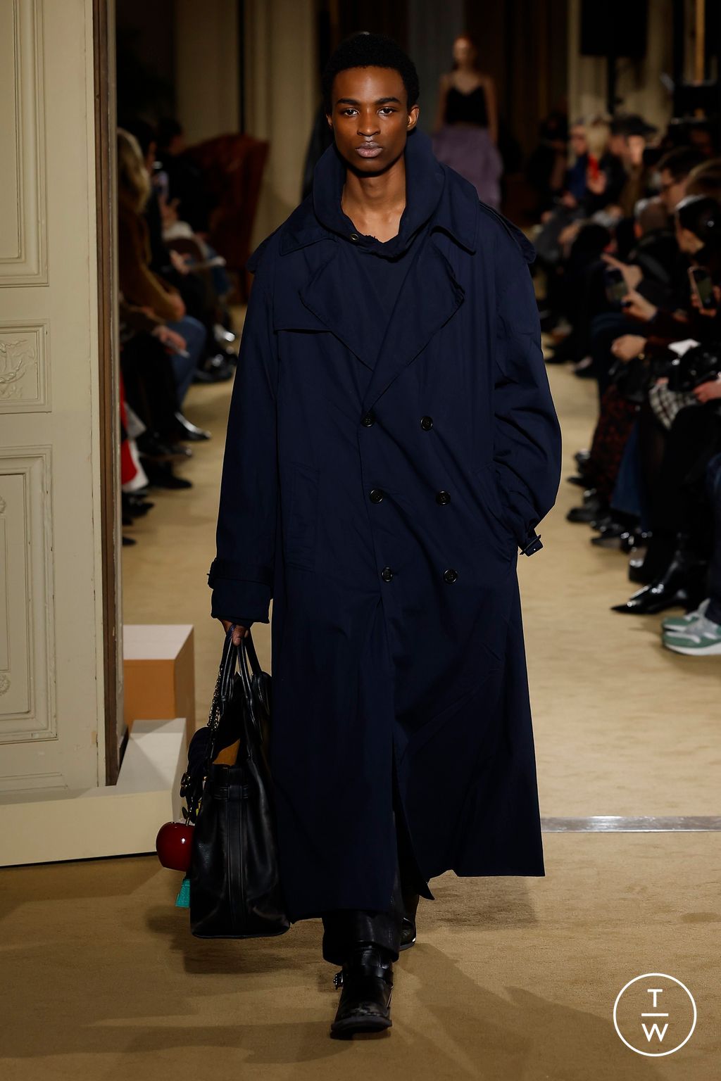 Fashion Week New York Fall/Winter 2024 look 5 from the Coach collection 女装