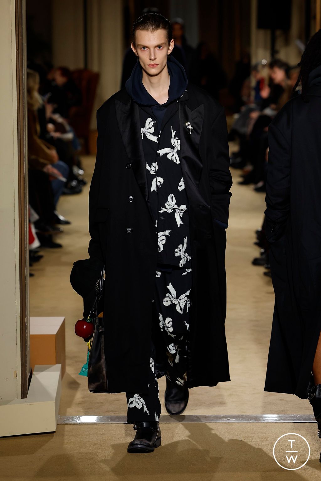 Fashion Week New York Fall/Winter 2024 look 10 from the Coach collection 女装