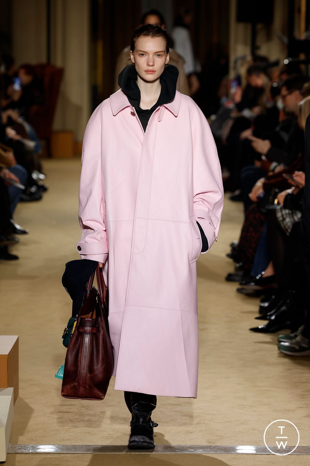 Fashion Week New York Fall/Winter 2024 look 18 from the Coach collection womenswear