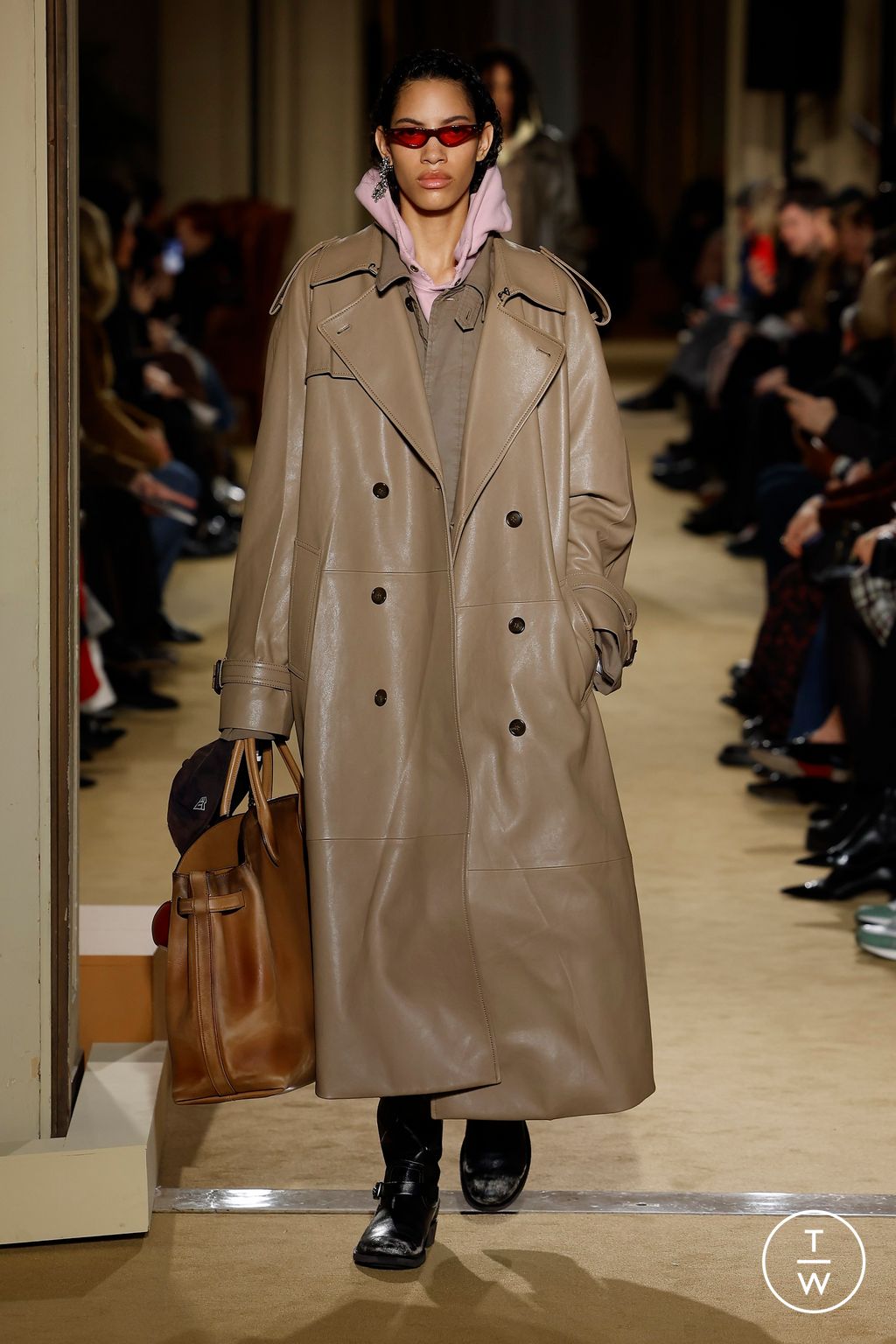 Fashion Week New York Fall/Winter 2024 look 19 de la collection Coach womenswear