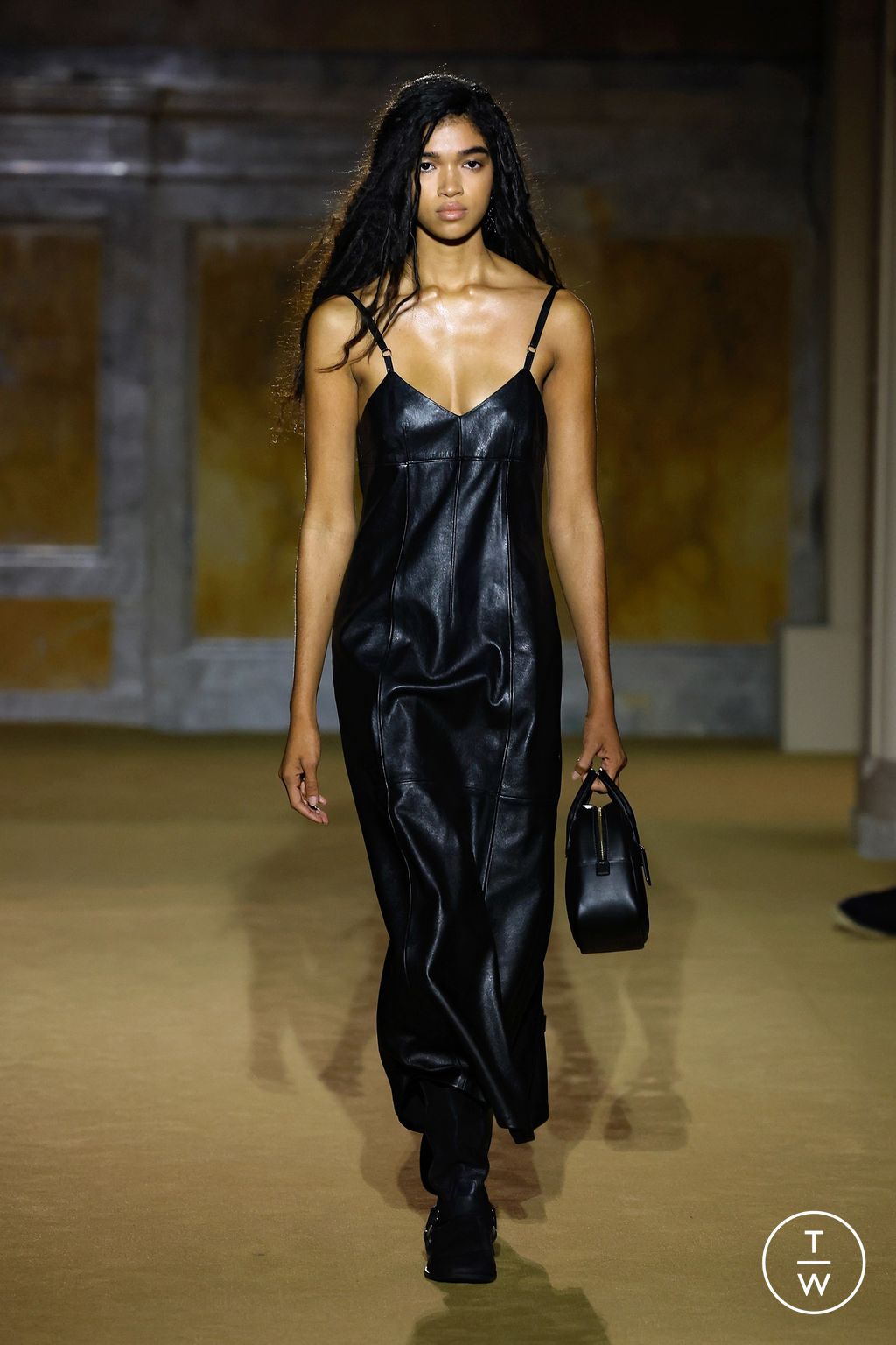 Fashion Week New York Spring/Summer 2024 look 1 from the Coach collection womenswear