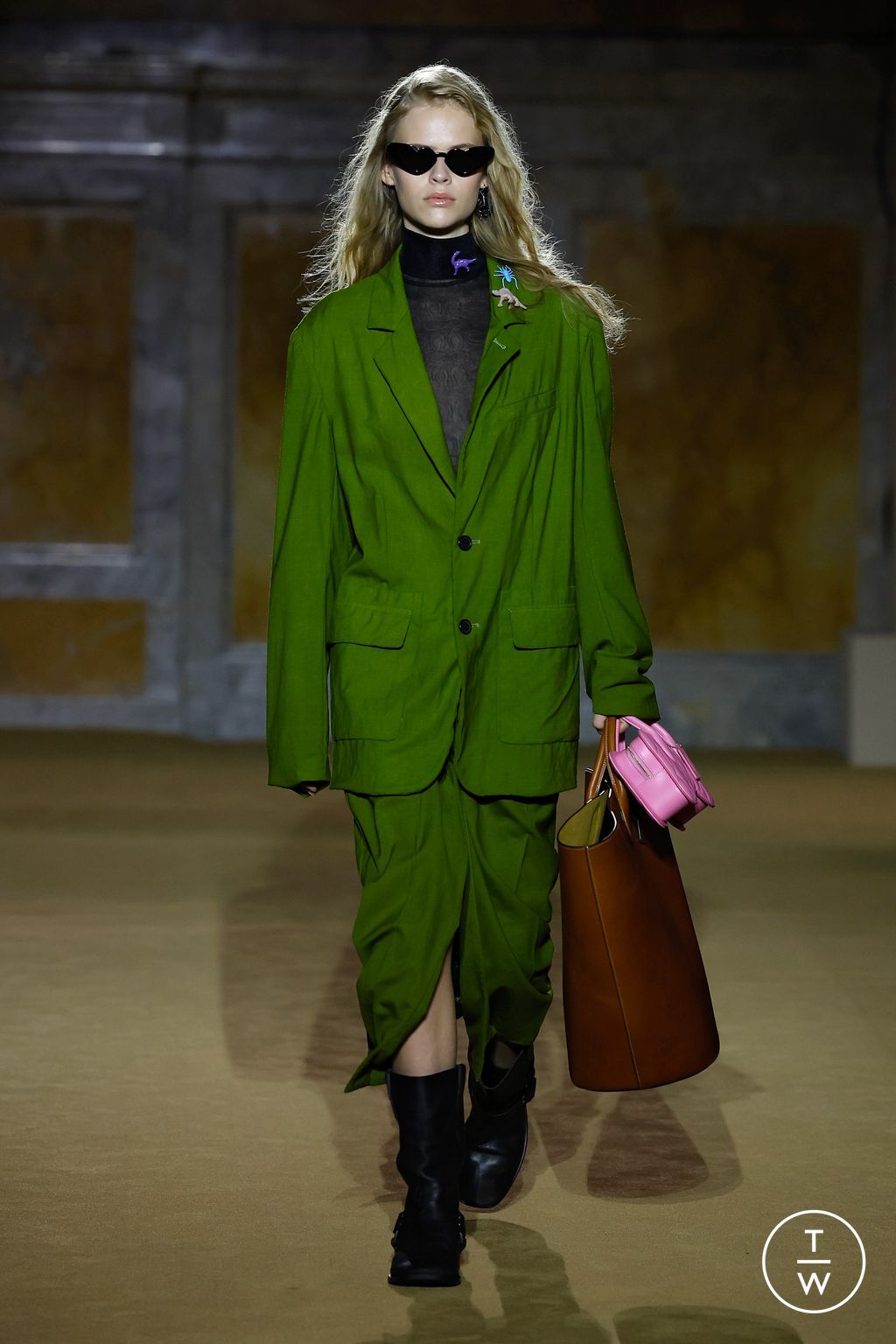 Fashion Week New York Spring/Summer 2024 look 5 from the Coach collection womenswear