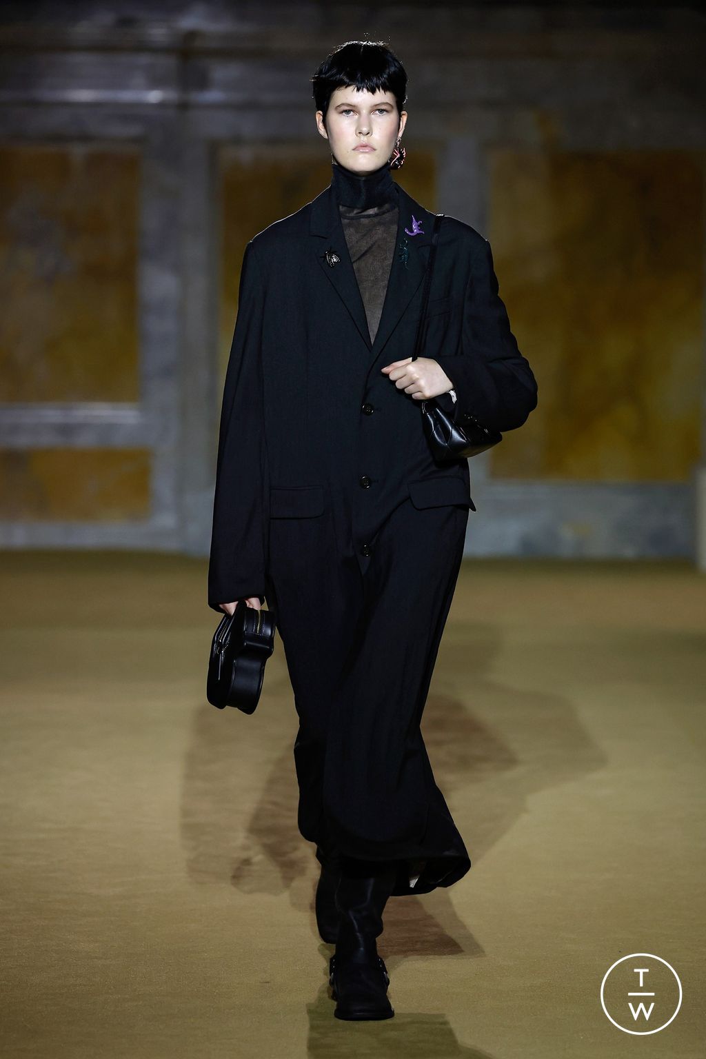 Fashion Week New York Spring/Summer 2024 look 7 from the Coach collection womenswear