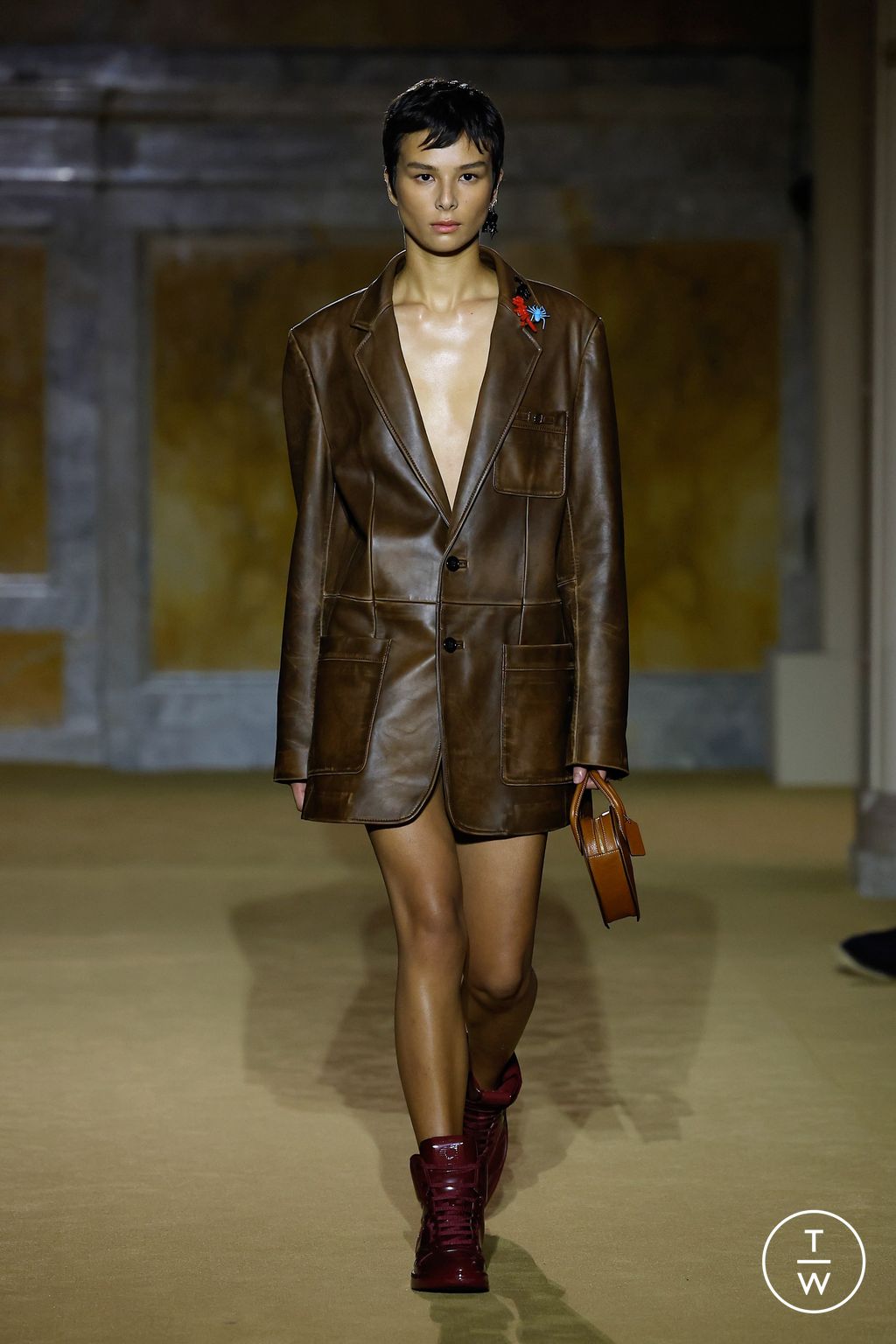 Fashion Week New York Spring/Summer 2024 look 18 from the Coach collection womenswear