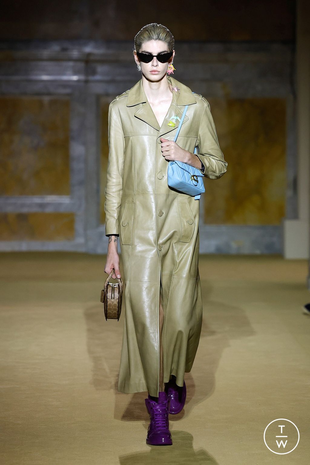 Fashion Week New York Spring/Summer 2024 look 21 from the Coach collection womenswear