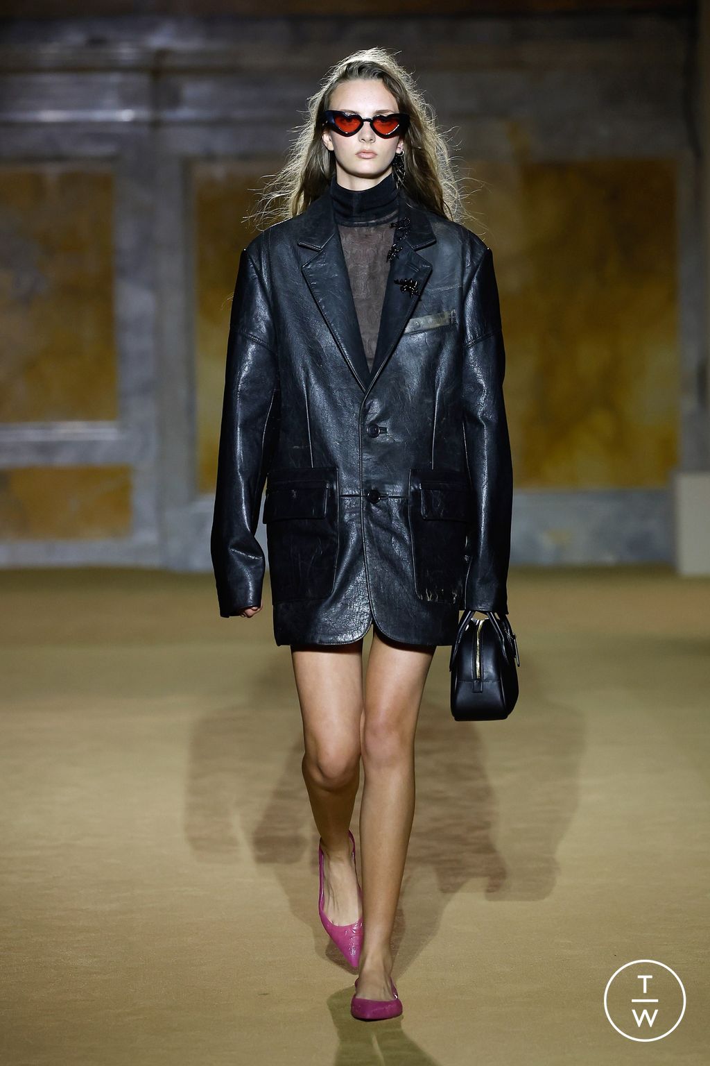 Fashion Week New York Spring/Summer 2024 look 27 from the Coach collection womenswear