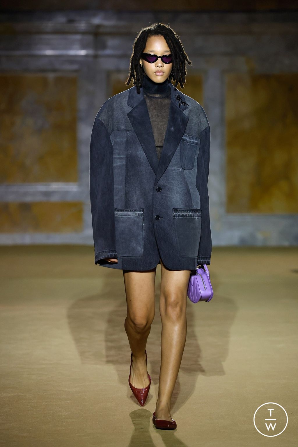 Fashion Week New York Spring/Summer 2024 look 31 from the Coach collection womenswear