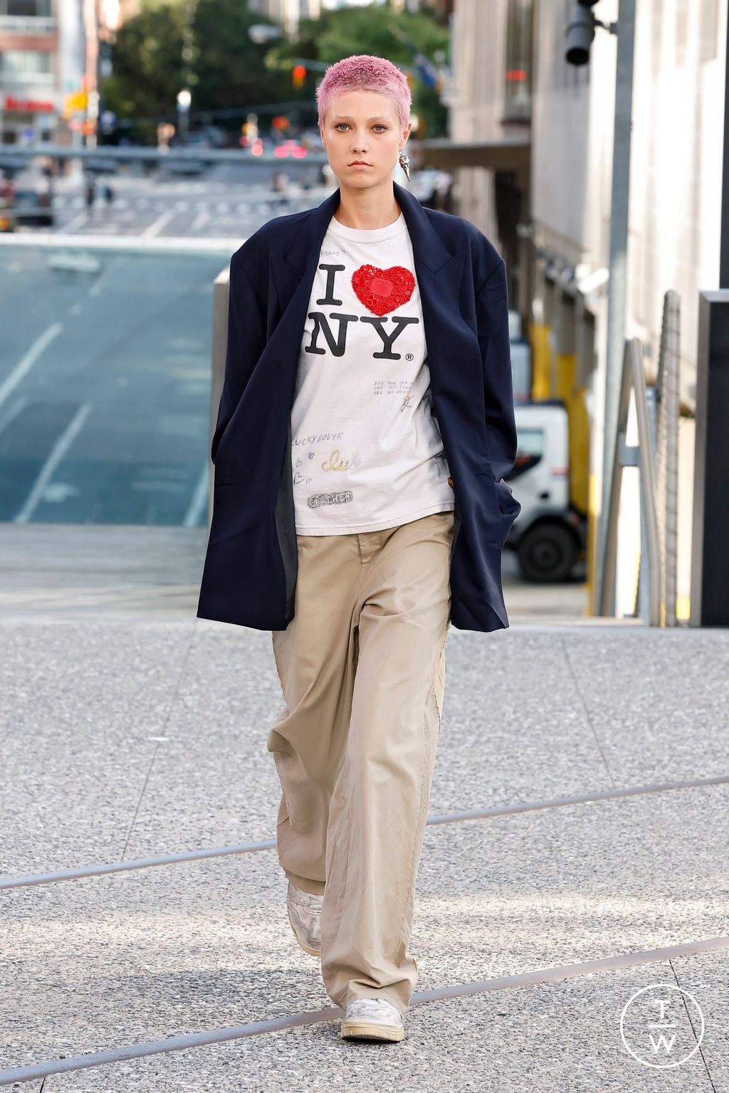 Fashion Week New York Spring/Summer 2025 look 1 from the Coach collection womenswear