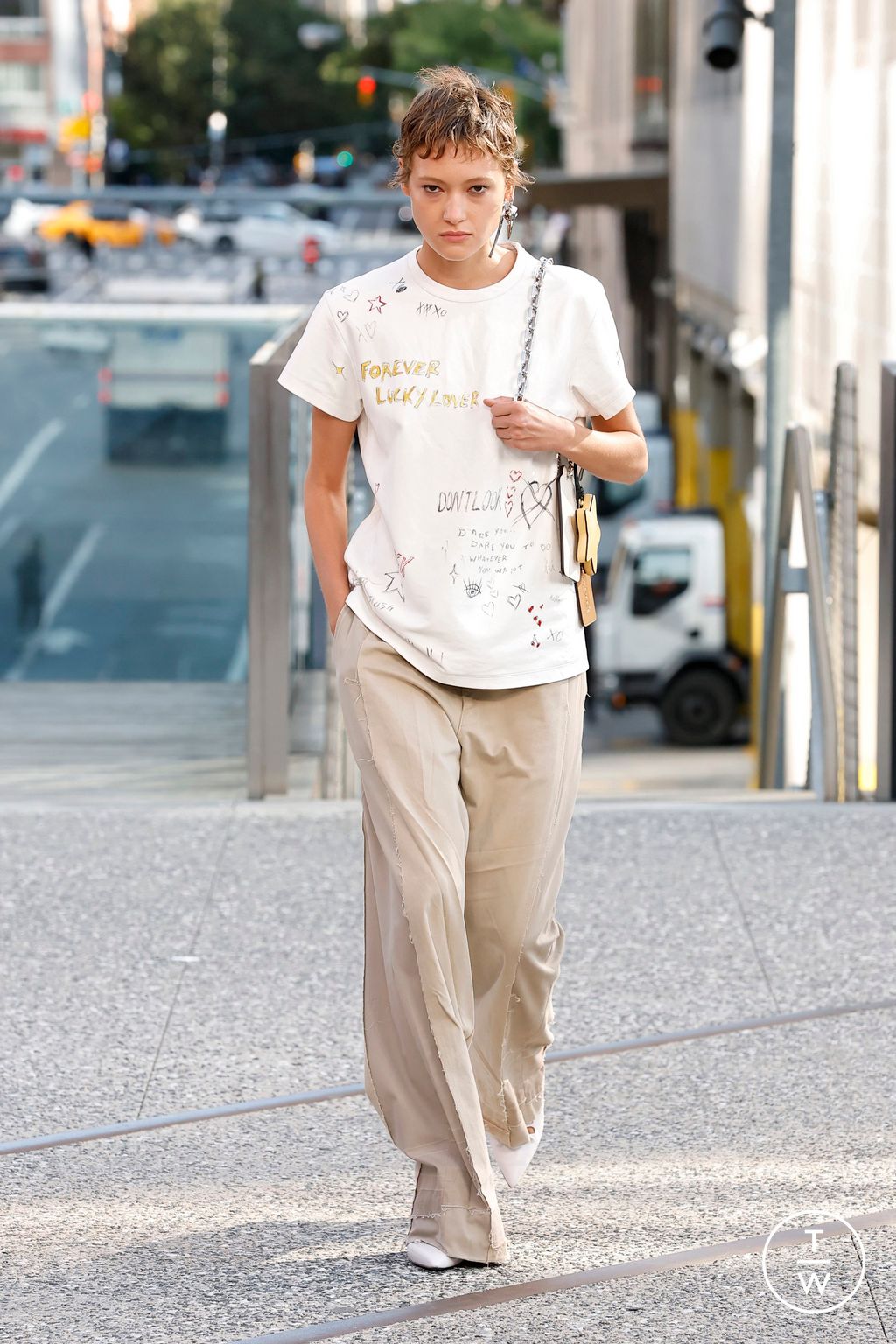 Fashion Week New York Spring/Summer 2025 look 4 from the Coach collection womenswear