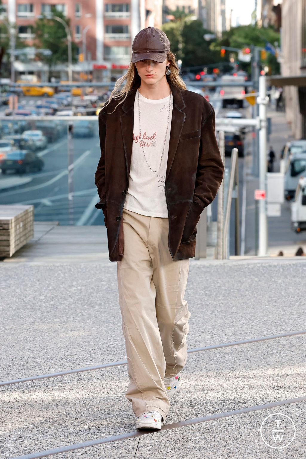 Fashion Week New York Spring/Summer 2025 look 7 from the Coach collection womenswear