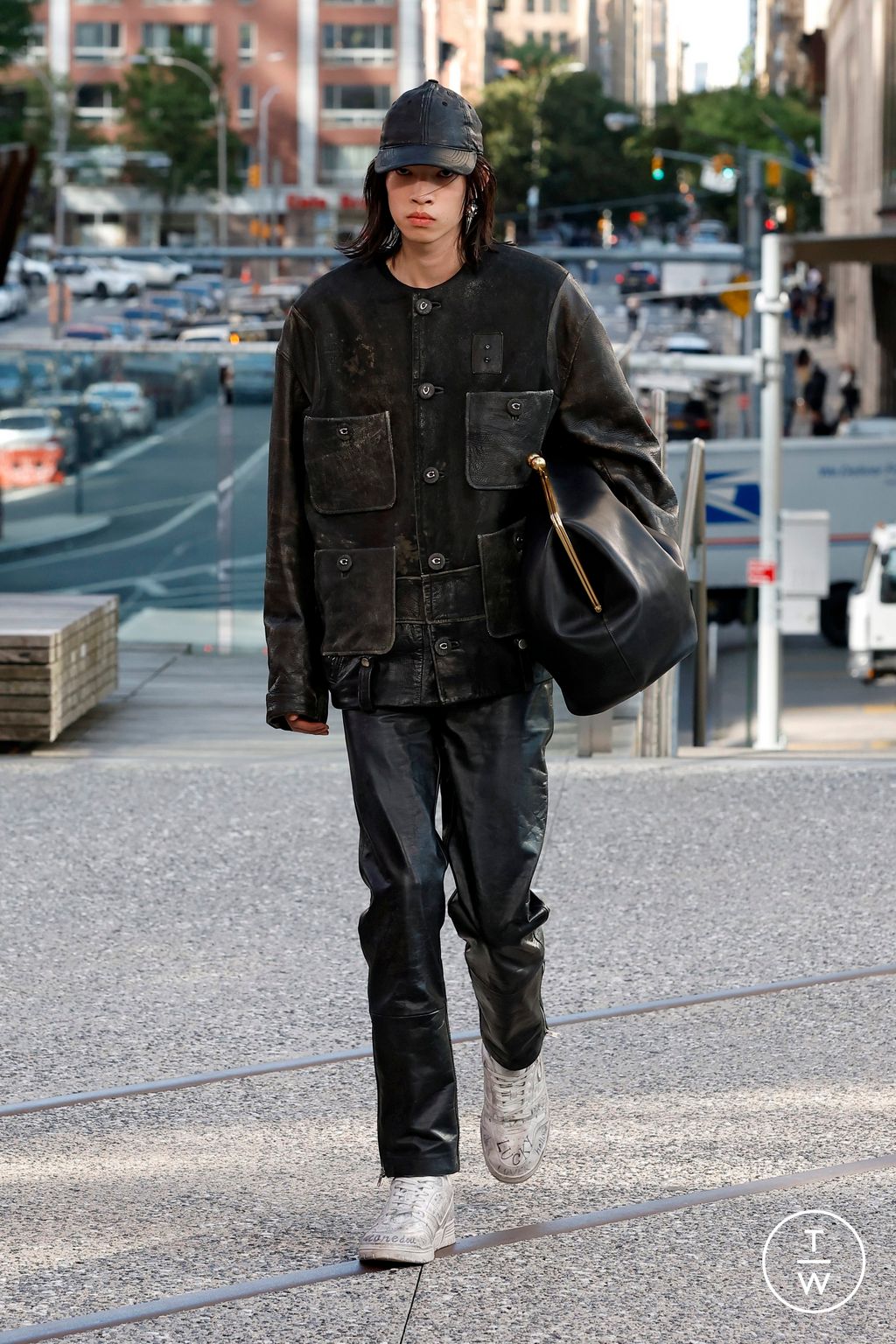 Fashion Week New York Spring/Summer 2025 look 22 from the Coach collection womenswear