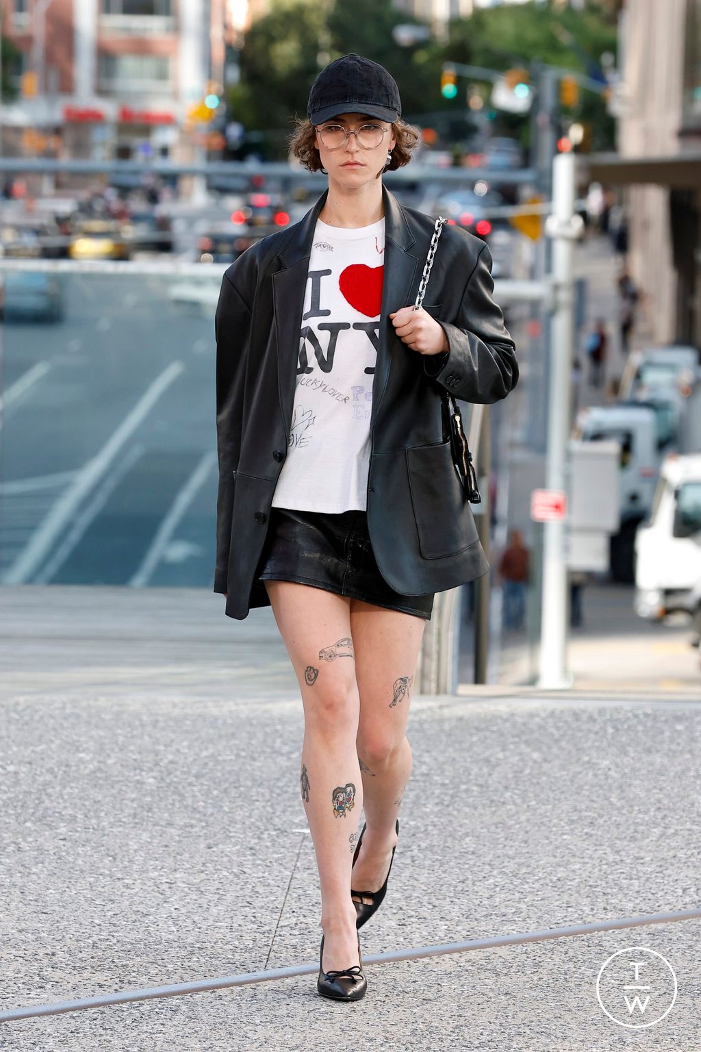 Fashion Week New York Spring/Summer 2025 look 32 from the Coach collection womenswear