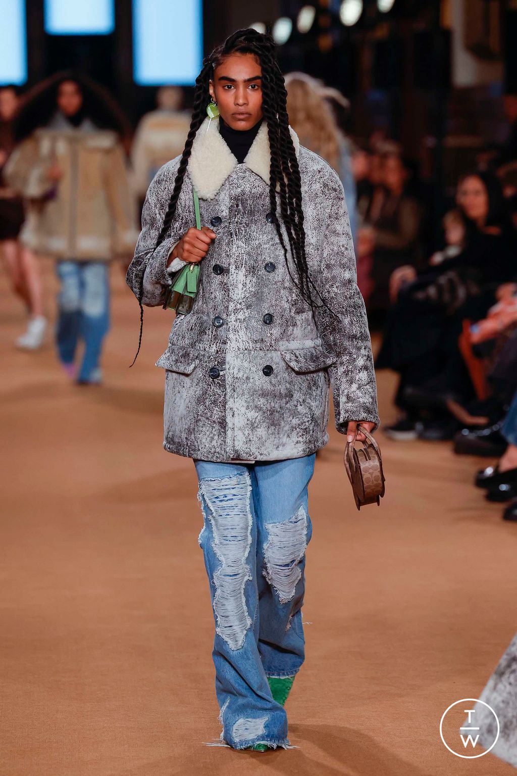 Fashion Week New York Fall/Winter 2023 look 18 from the Coach collection womenswear