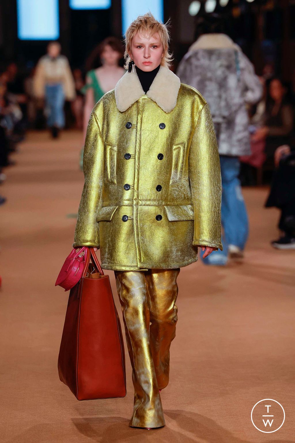 Fashion Week New York Fall/Winter 2023 look 22 from the Coach collection 女装