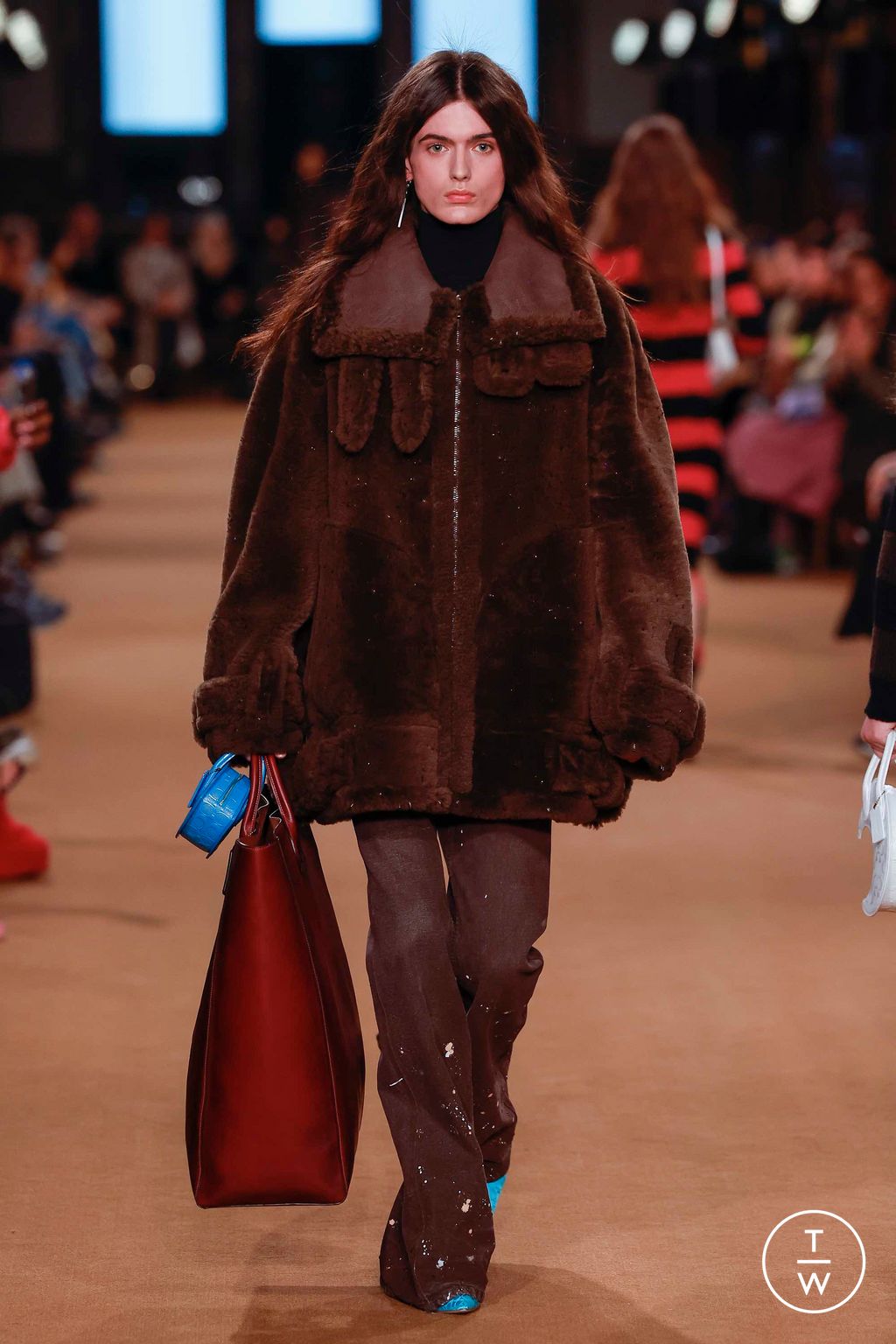 Fashion Week New York Fall/Winter 2023 look 36 from the Coach collection 女装