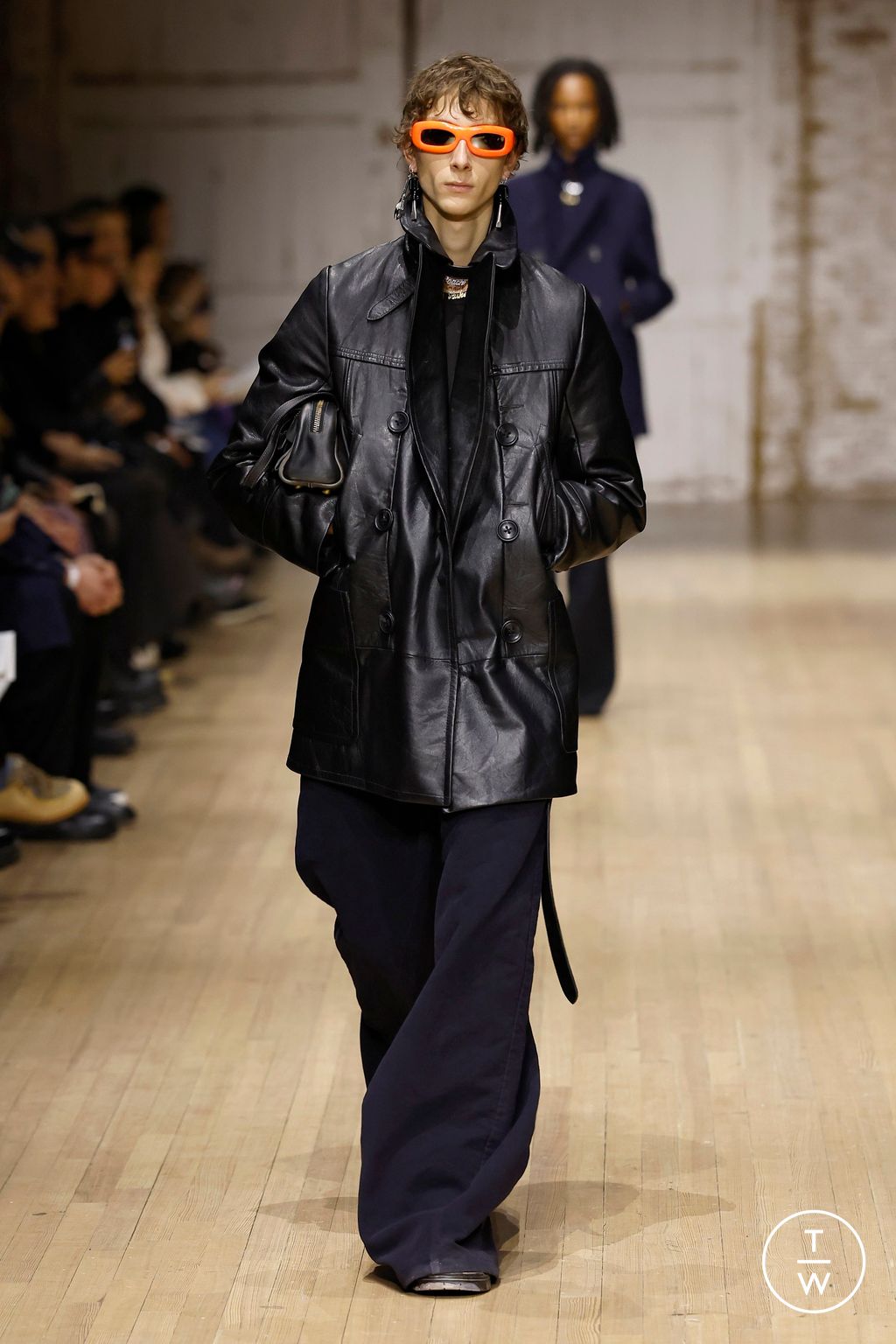 Fashion Week New York Fall/Winter 2025 look 2 from the Coach collection womenswear