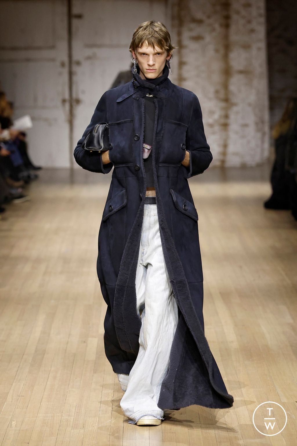 Fashion Week New York Fall/Winter 2025 look 6 from the Coach collection womenswear