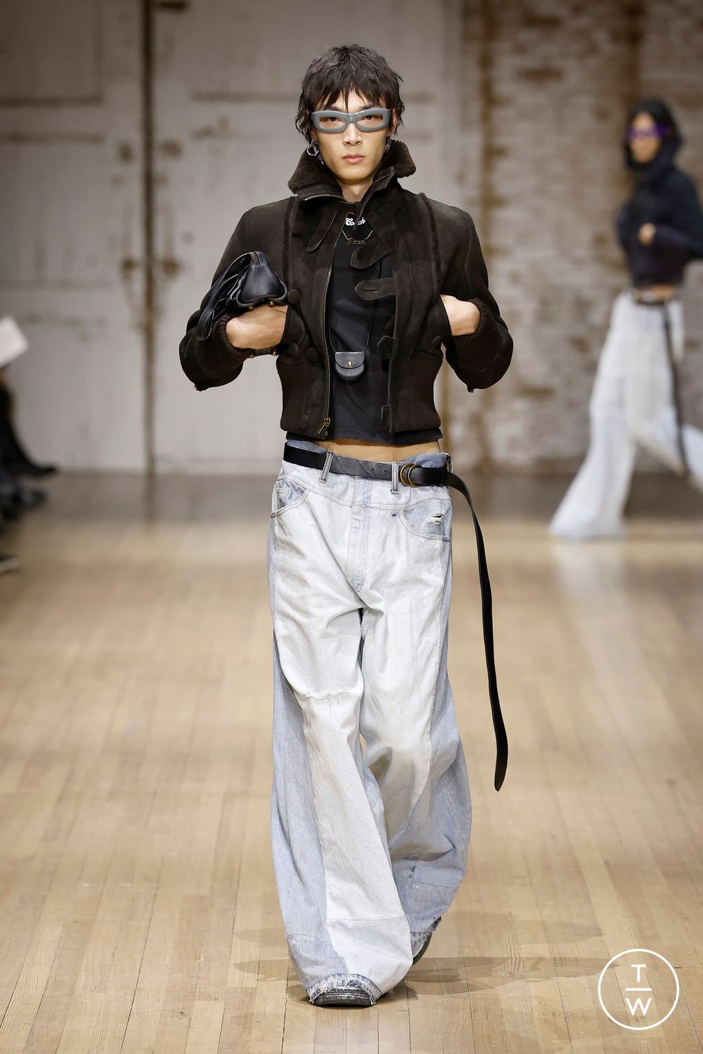 Fashion Week New York Fall/Winter 2025 look 7 from the Coach collection womenswear